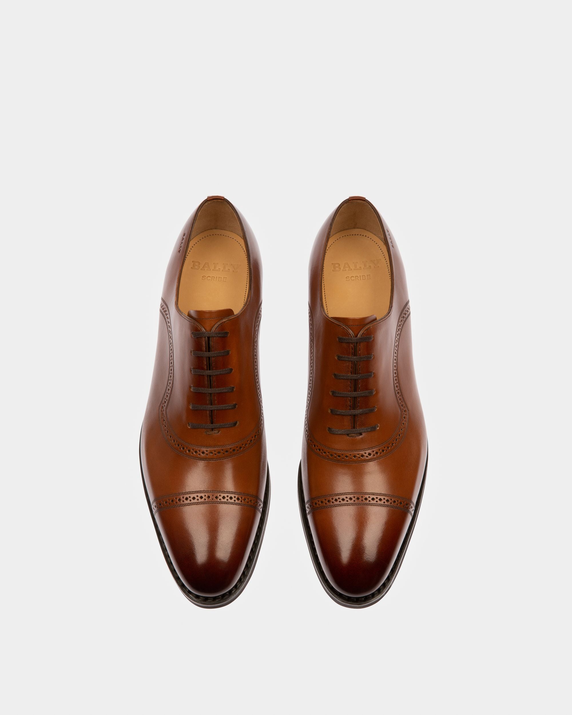 Scotch Richelieen En Cuir Marron - Homme - Bally - 02