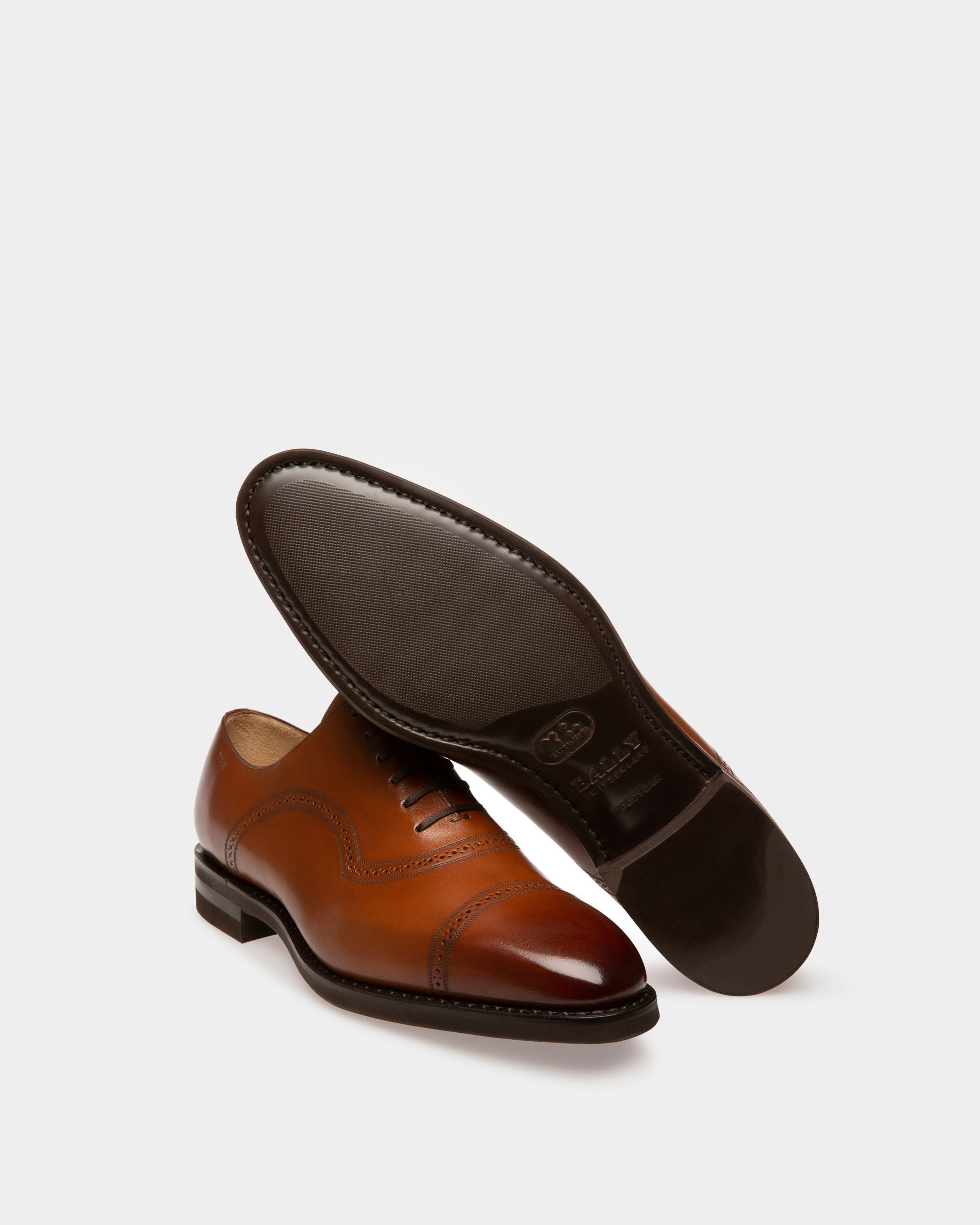 Scotch Richelieen En Cuir Marron - Homme - Bally - 04