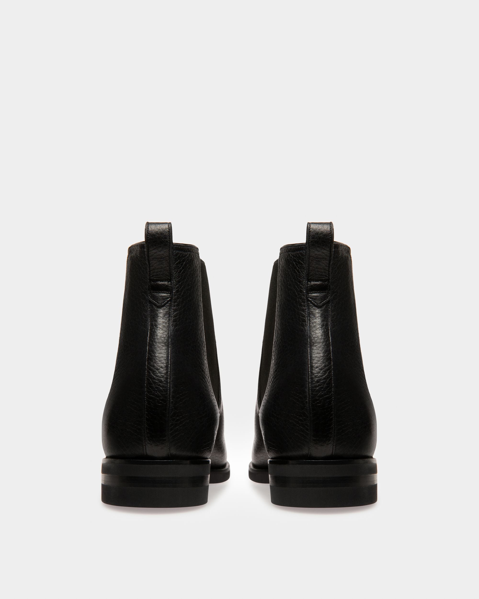 Botte Scavone Pour Homme En Cuir Noir - Homme - Bally - 03