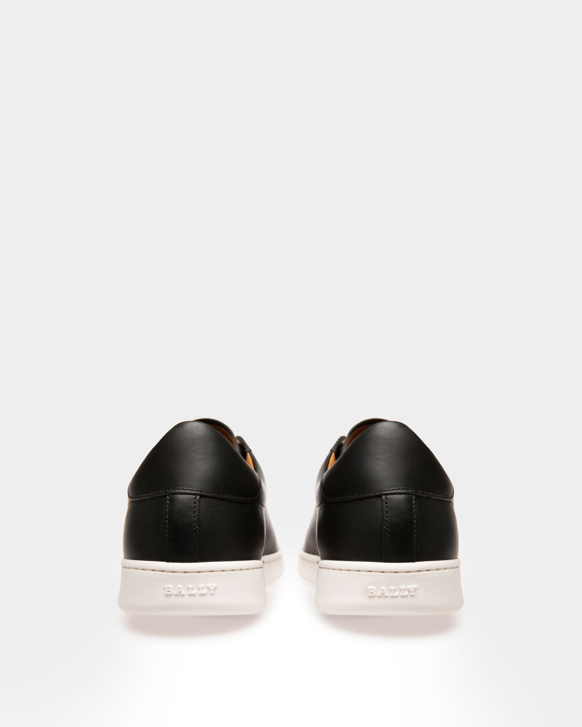 Basket Asher Pour Homme En Cuir Noir - Homme - Bally - 04