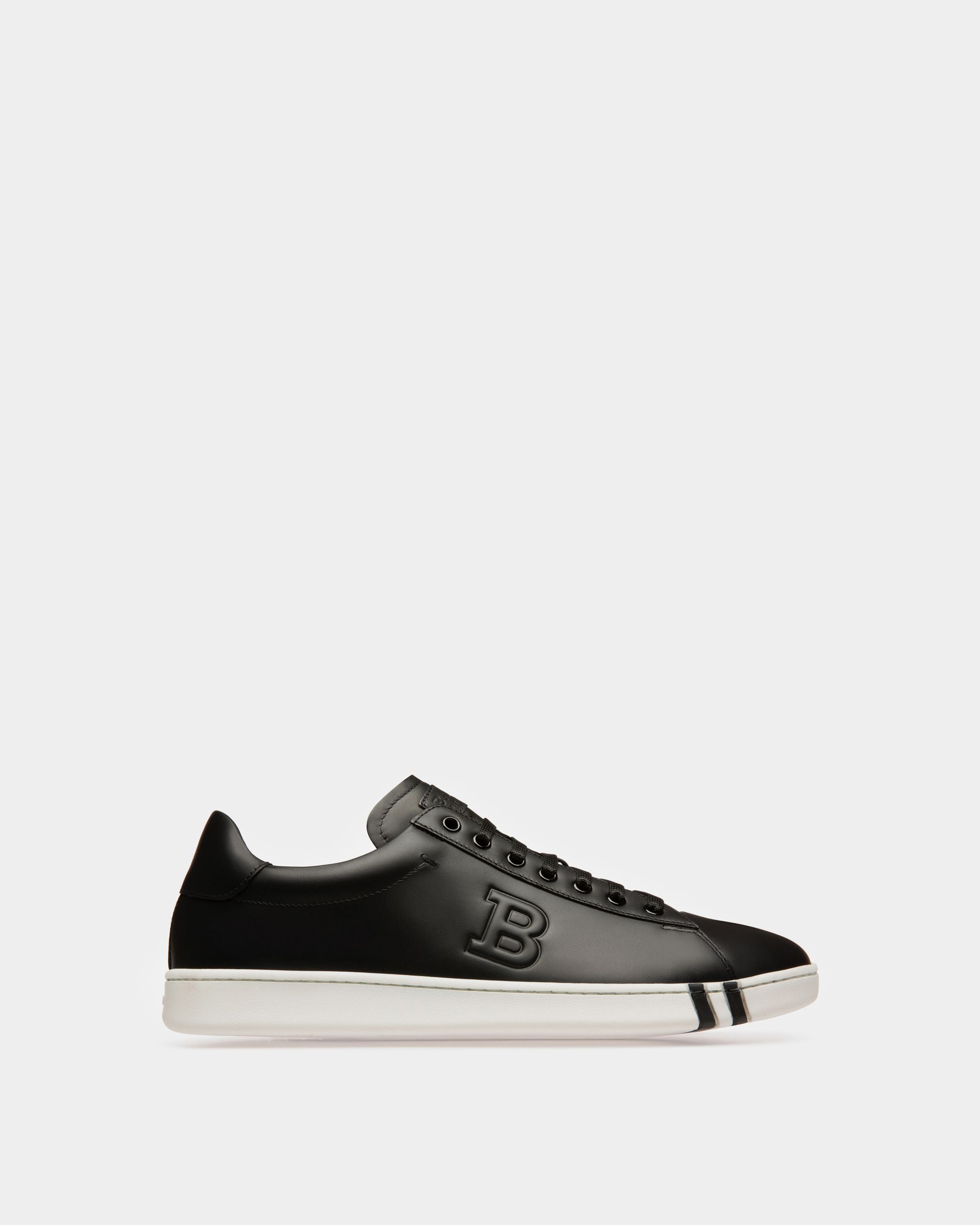 Asher Sneaker Aus Schwarzem Leder - Herren - Bally - 01