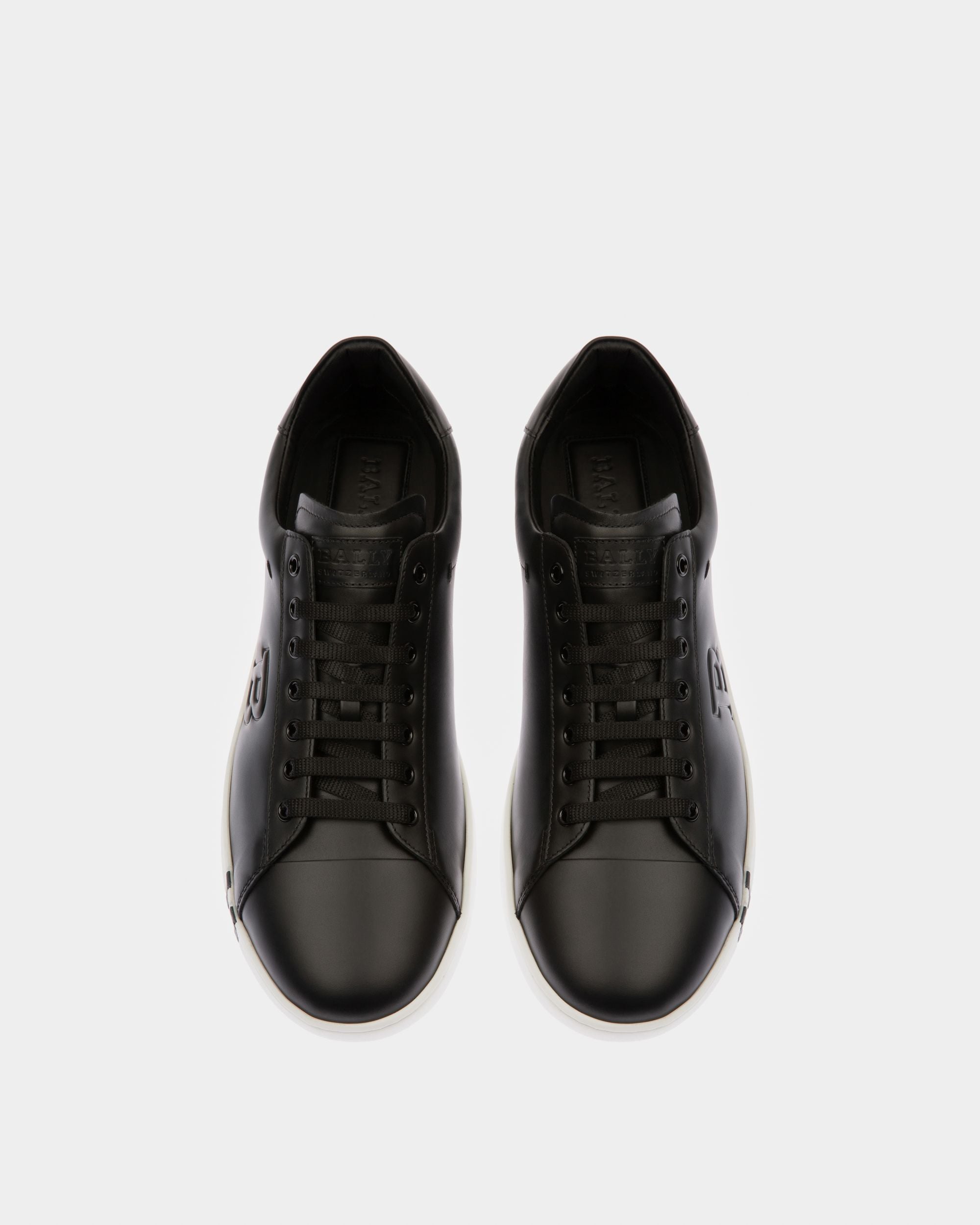 Asher Sneaker Aus Schwarzem Leder - Herren - Bally - 02