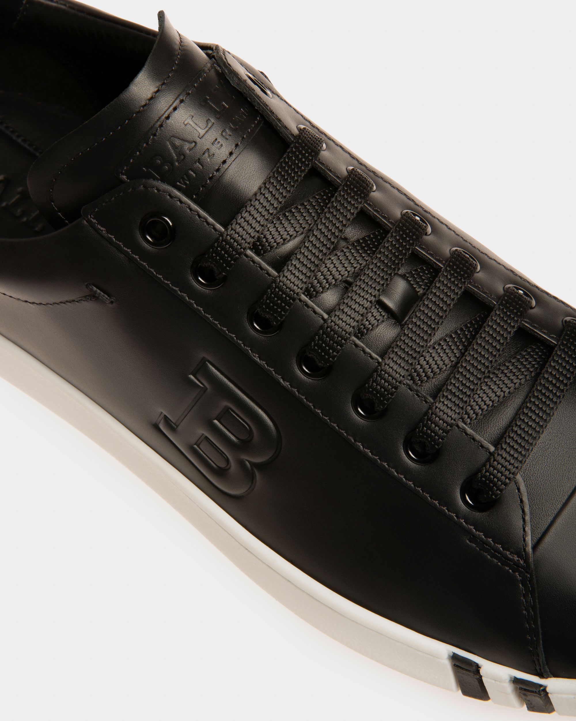Asher Sneaker Aus Schwarzem Leder - Herren - Bally - 05