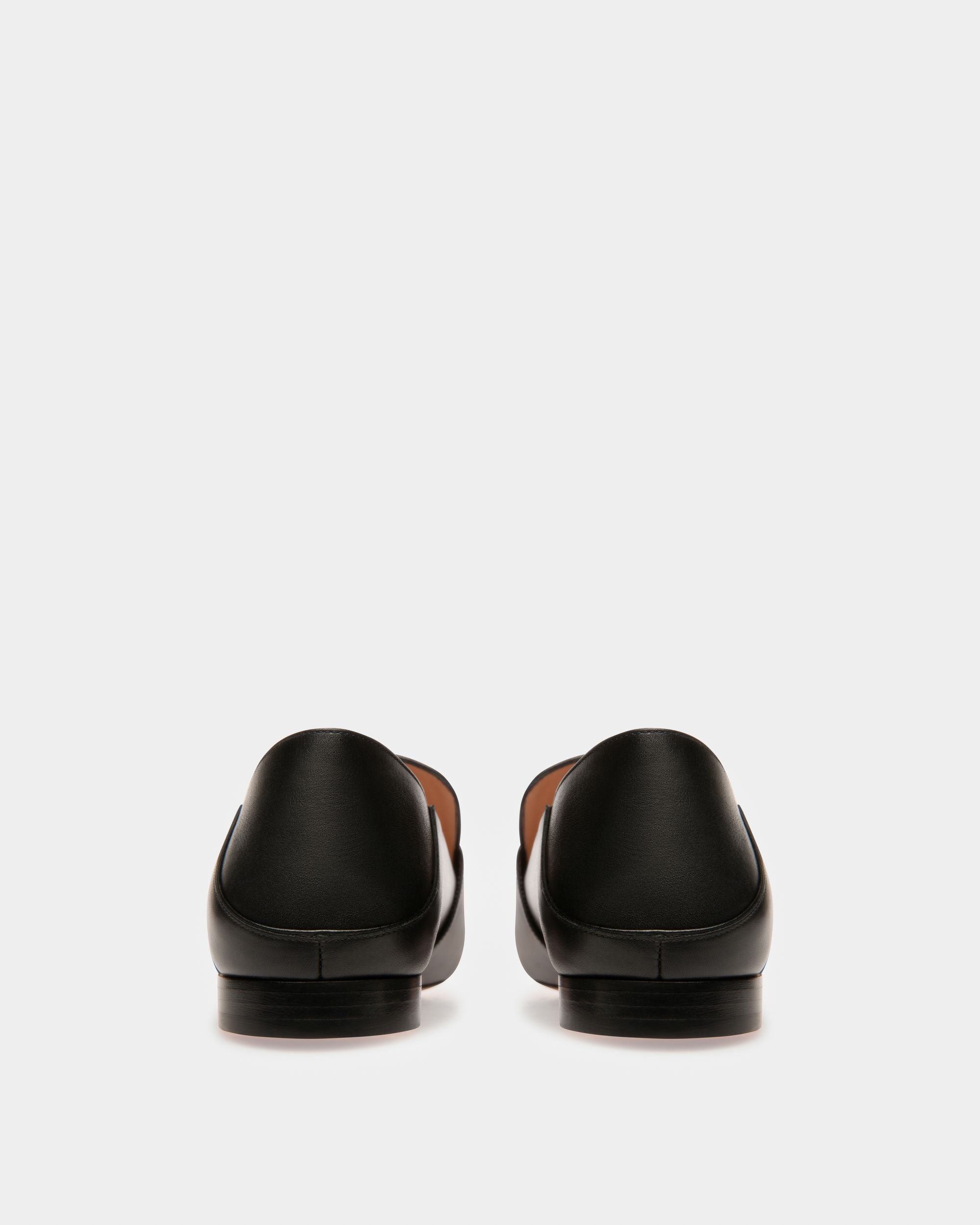 Janelle Women's Calf Leather Slipper In Black - Damen - Bally - 02