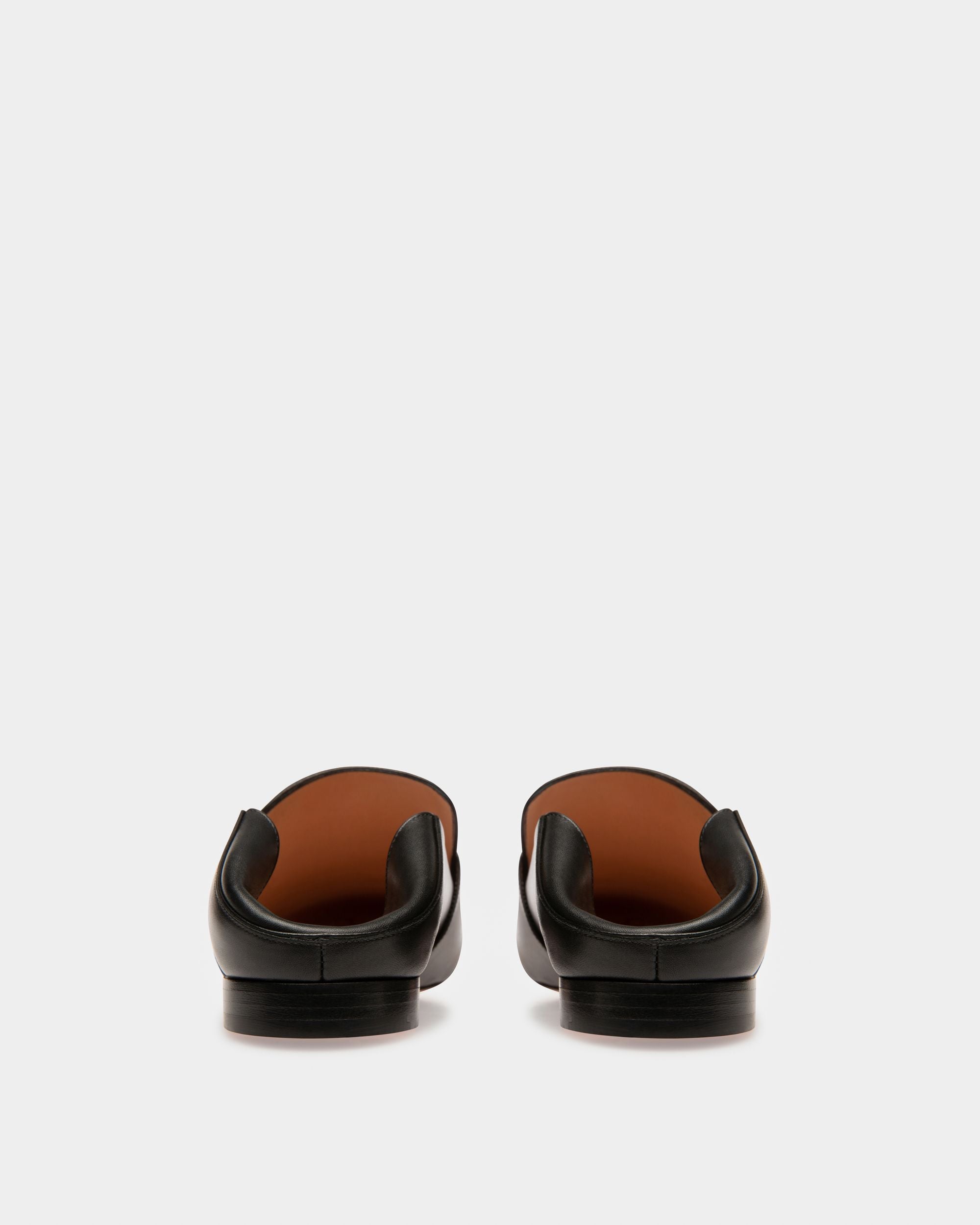 Janelle Women's Calf Leather Slipper In Black - Damen - Bally - 05