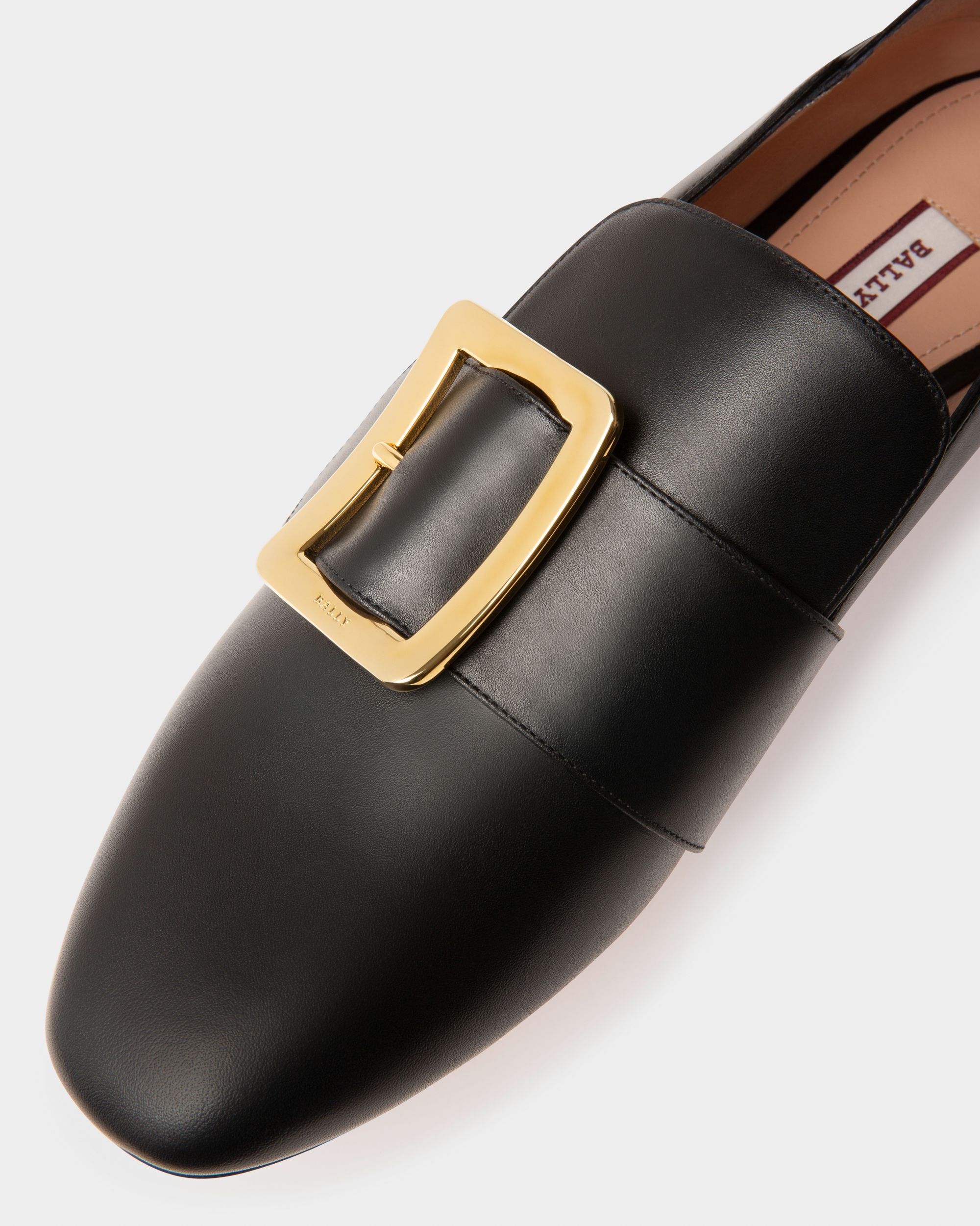 Janelle Loafer Aus Schwarzem Leder - Damen - Bally - 03