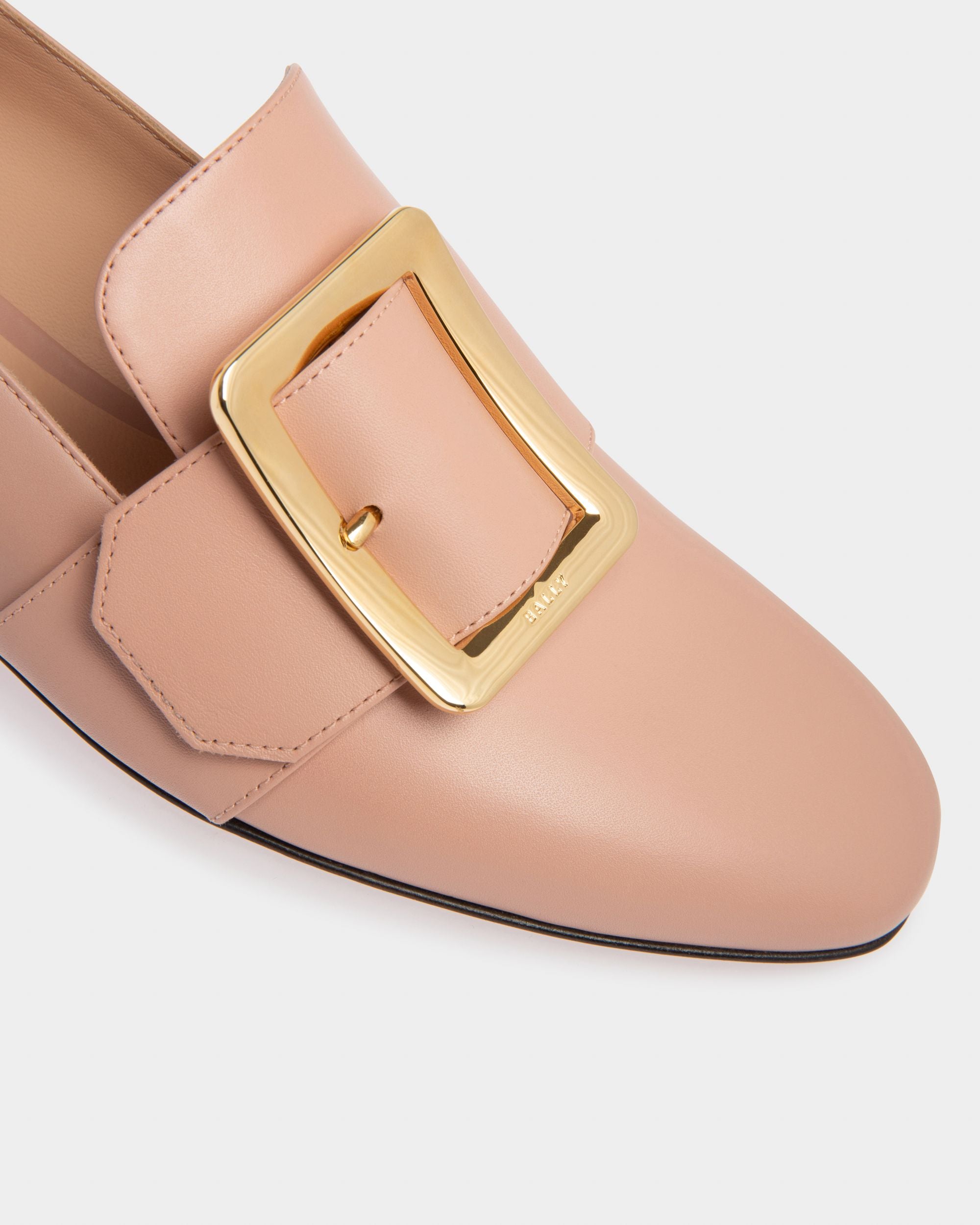 Janelle Mocassins En Cuir Rose - Femme - Bally - 06