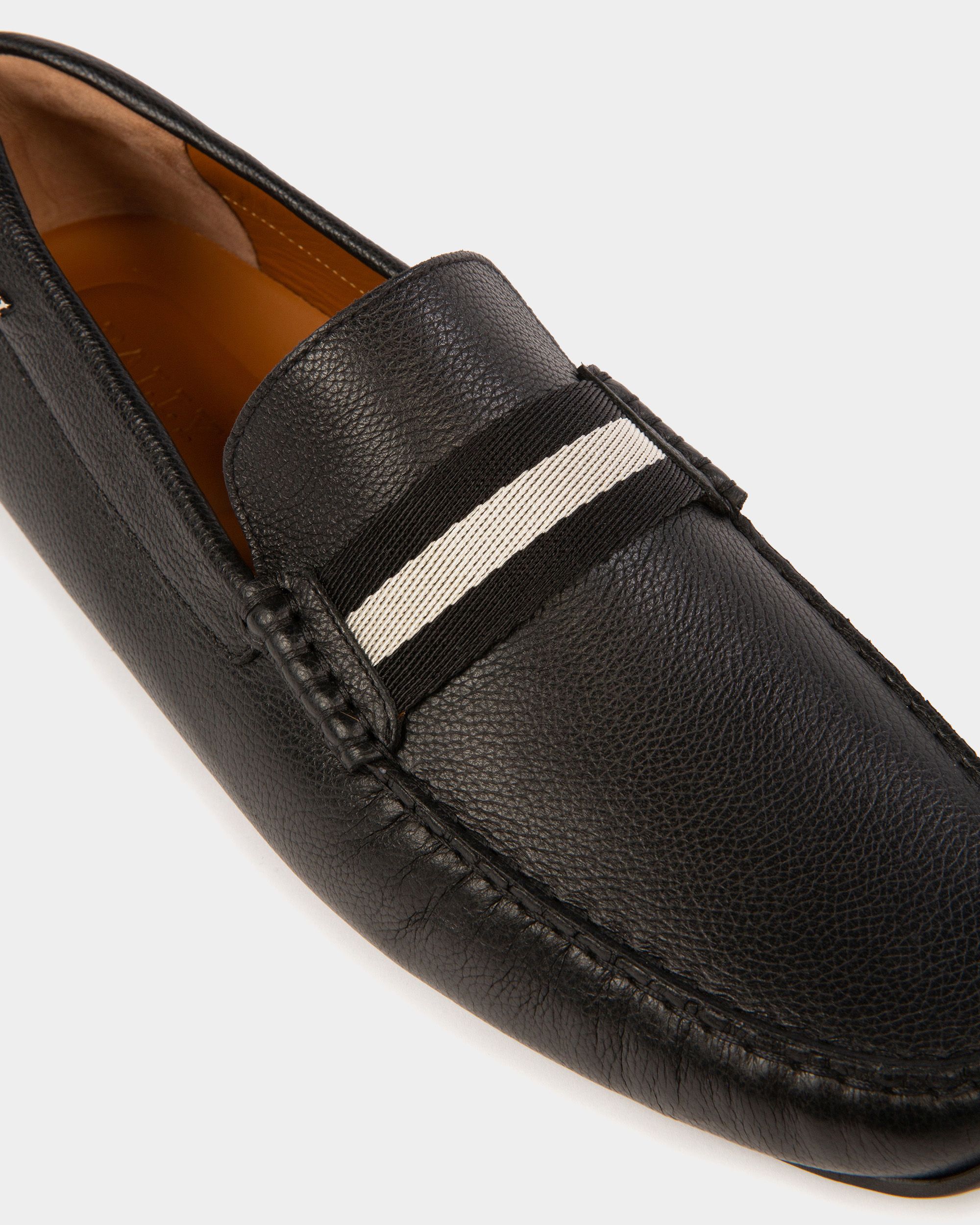 Pearce Drivers En Cuir Noir - Homme - Bally - 05