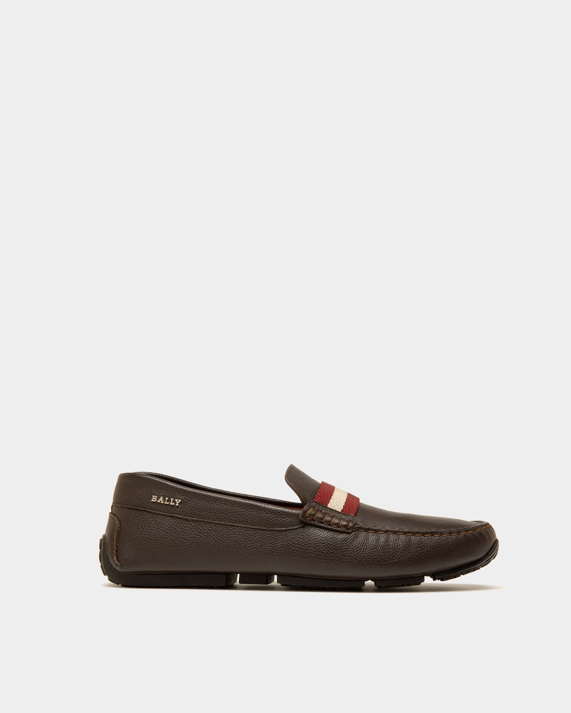 Pearce Mocasines En Piel De Color Marrón - Hombre - Bally - 01