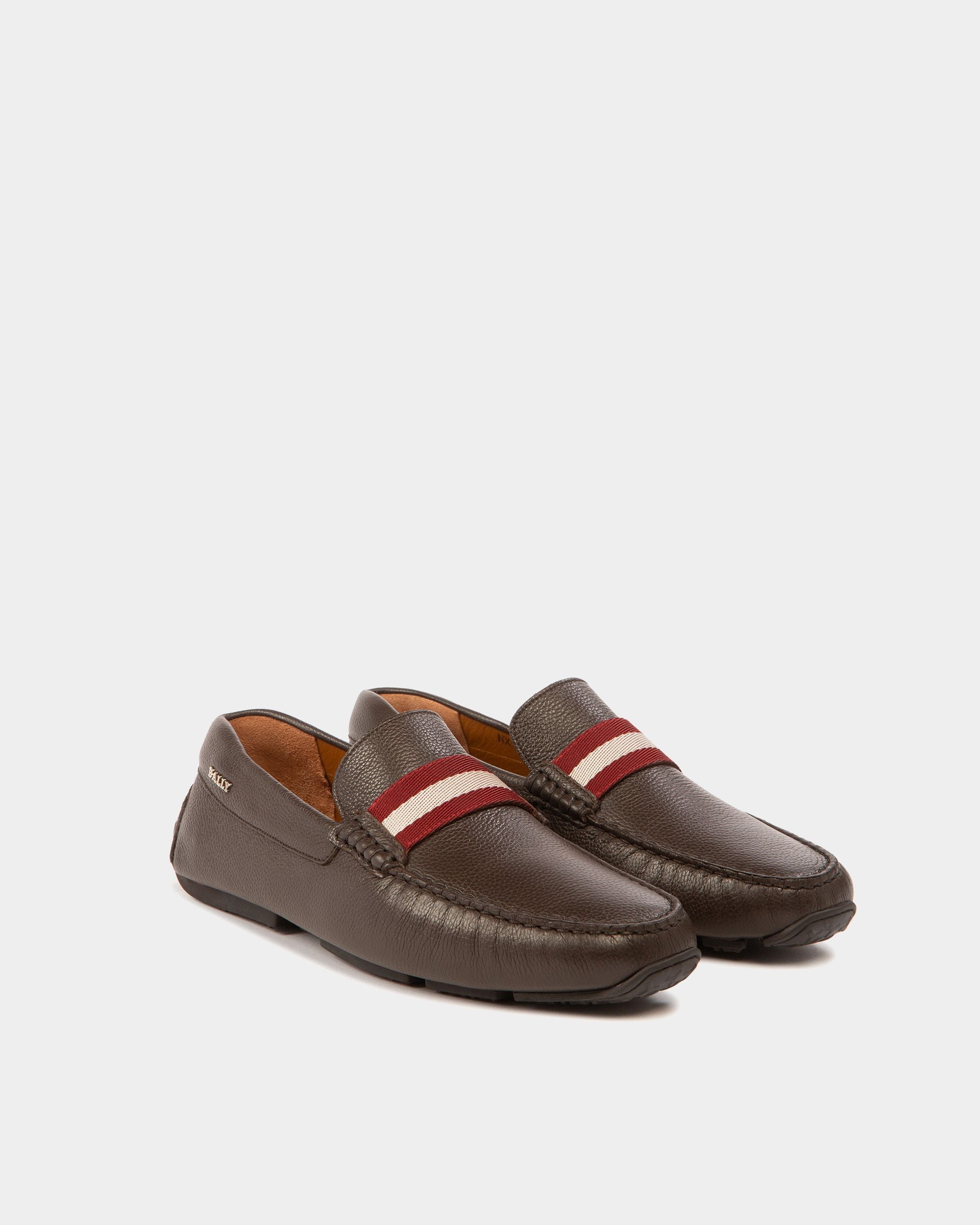 Pearce Driver Aus Braunem Leder - Herren - Bally - 03