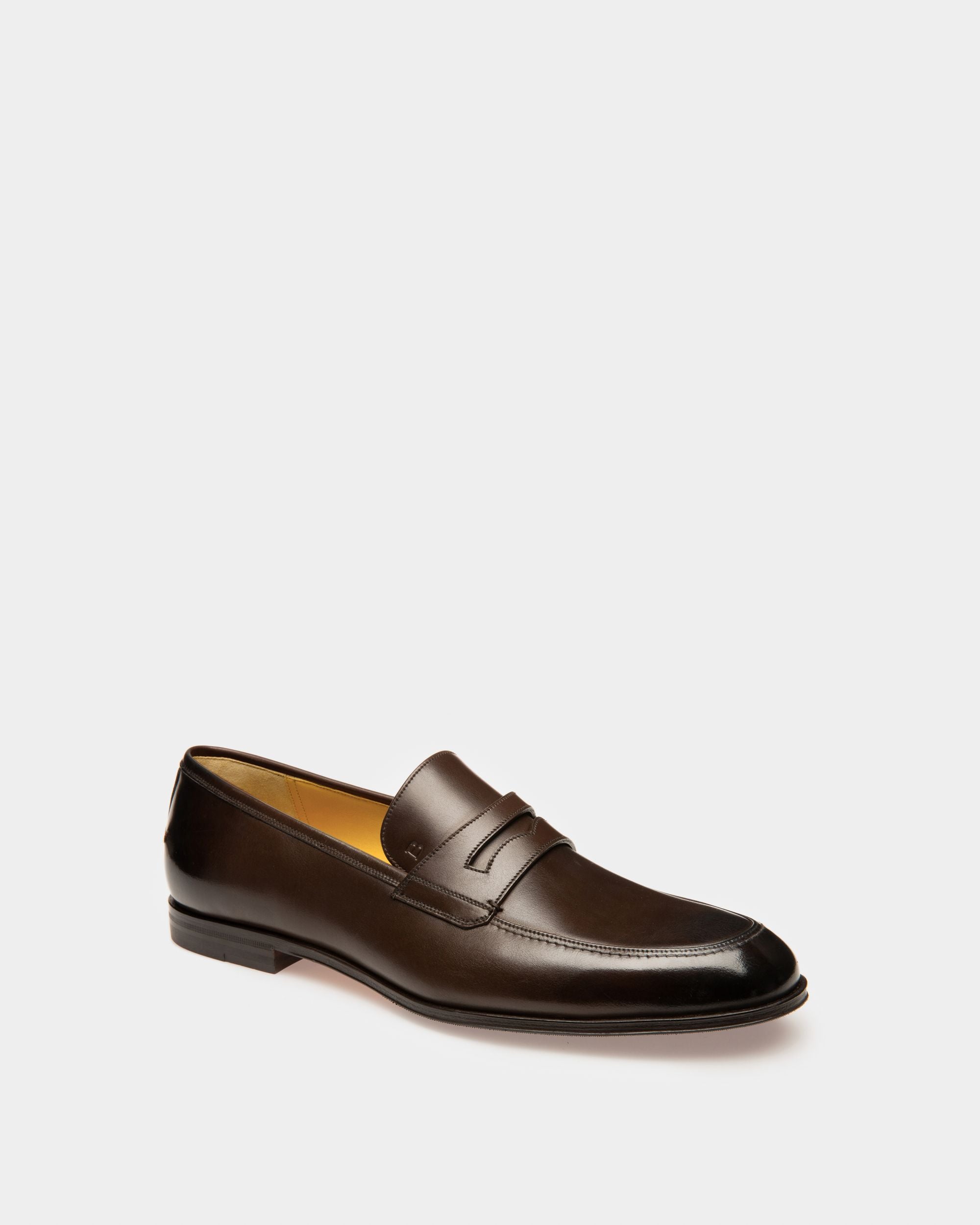 Webb Herren-Loafer Aus Kalbsleder In Dunkelbraun - Herren - Bally - 03
