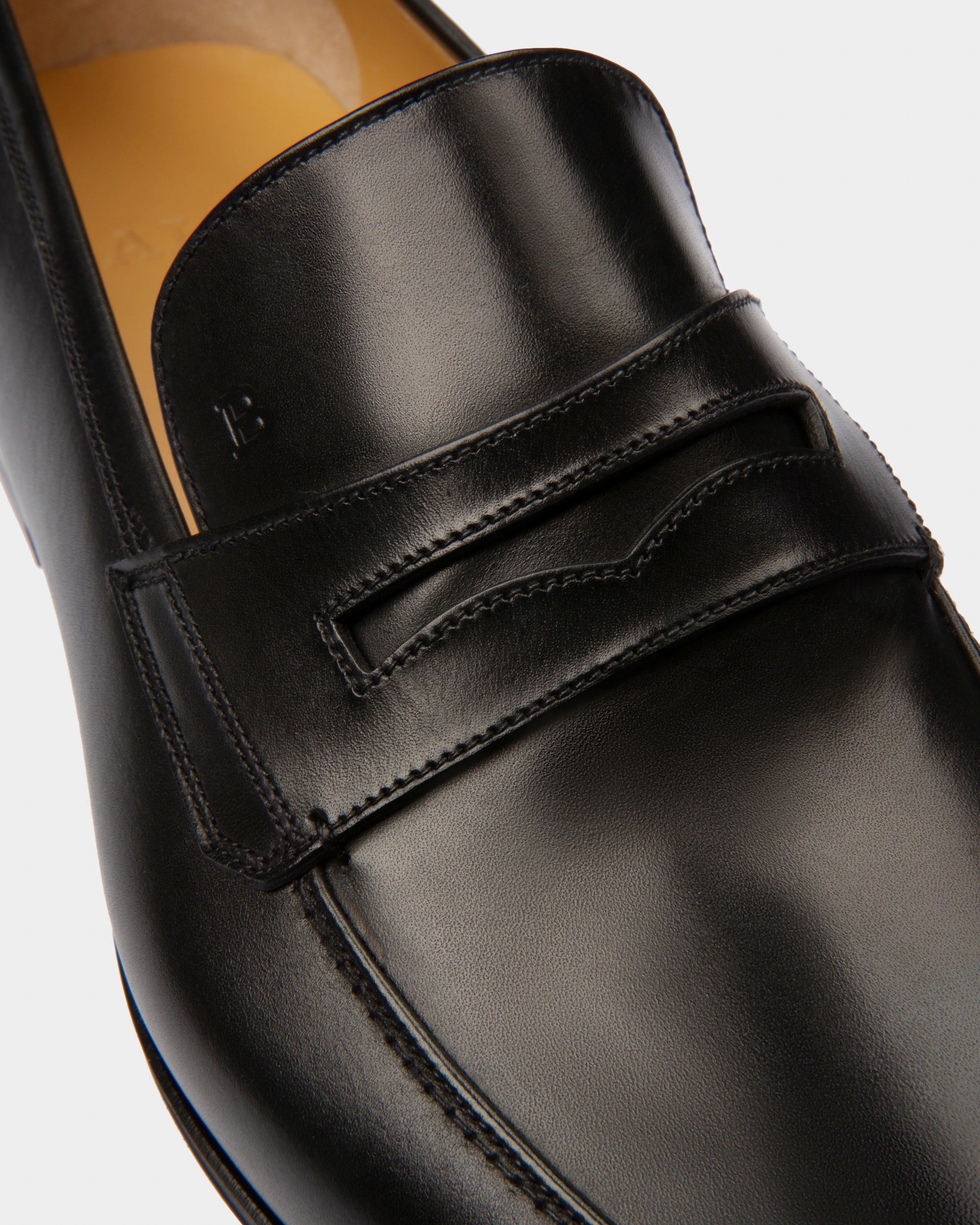 Webb Leather Loafers In Black - Homme - Bally - 05