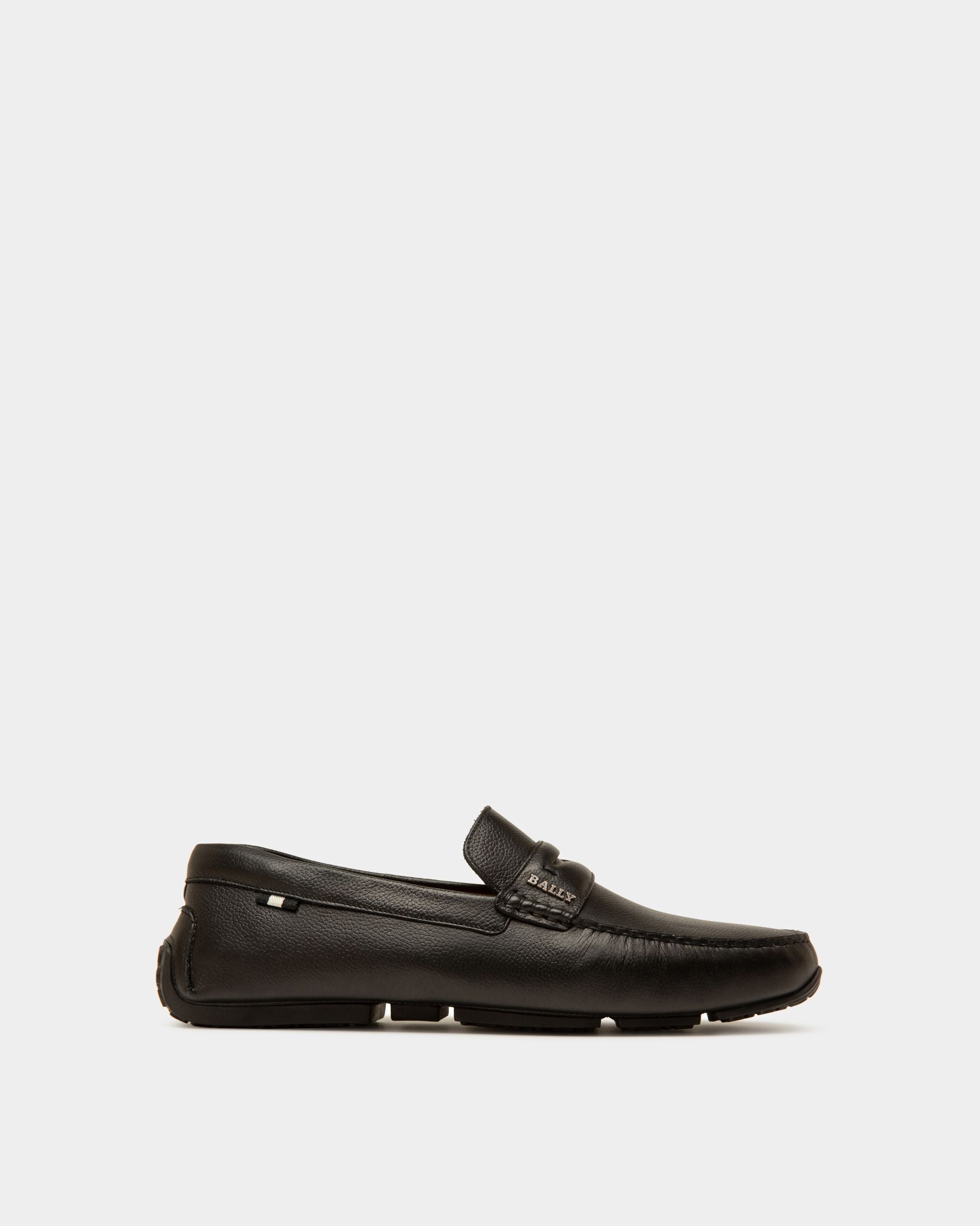 Pavel Drivers En Cuir Noir - Homme - Bally - 01