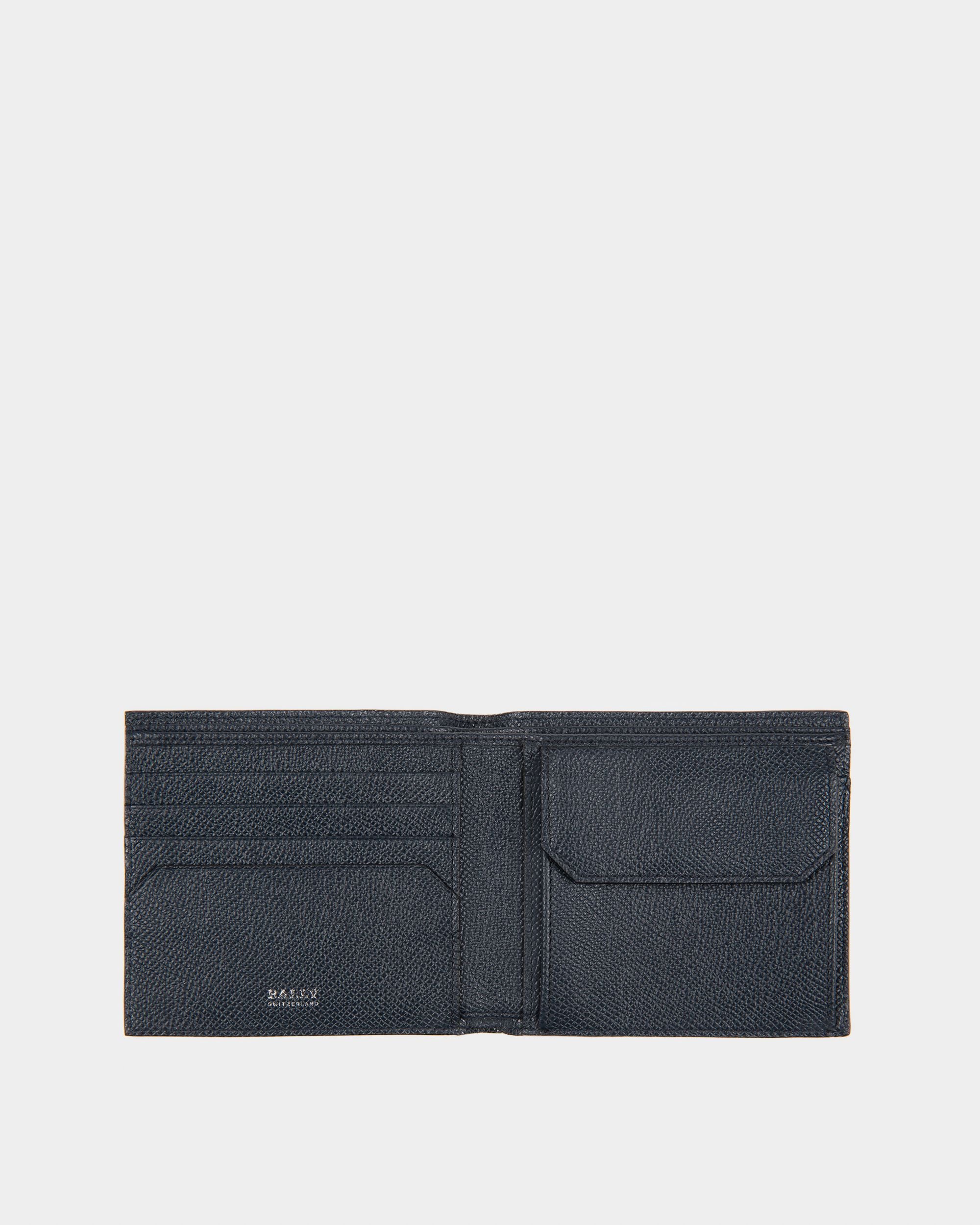 Teisel Porte-Monnaie En Cuir Marine - Homme - Bally - 03