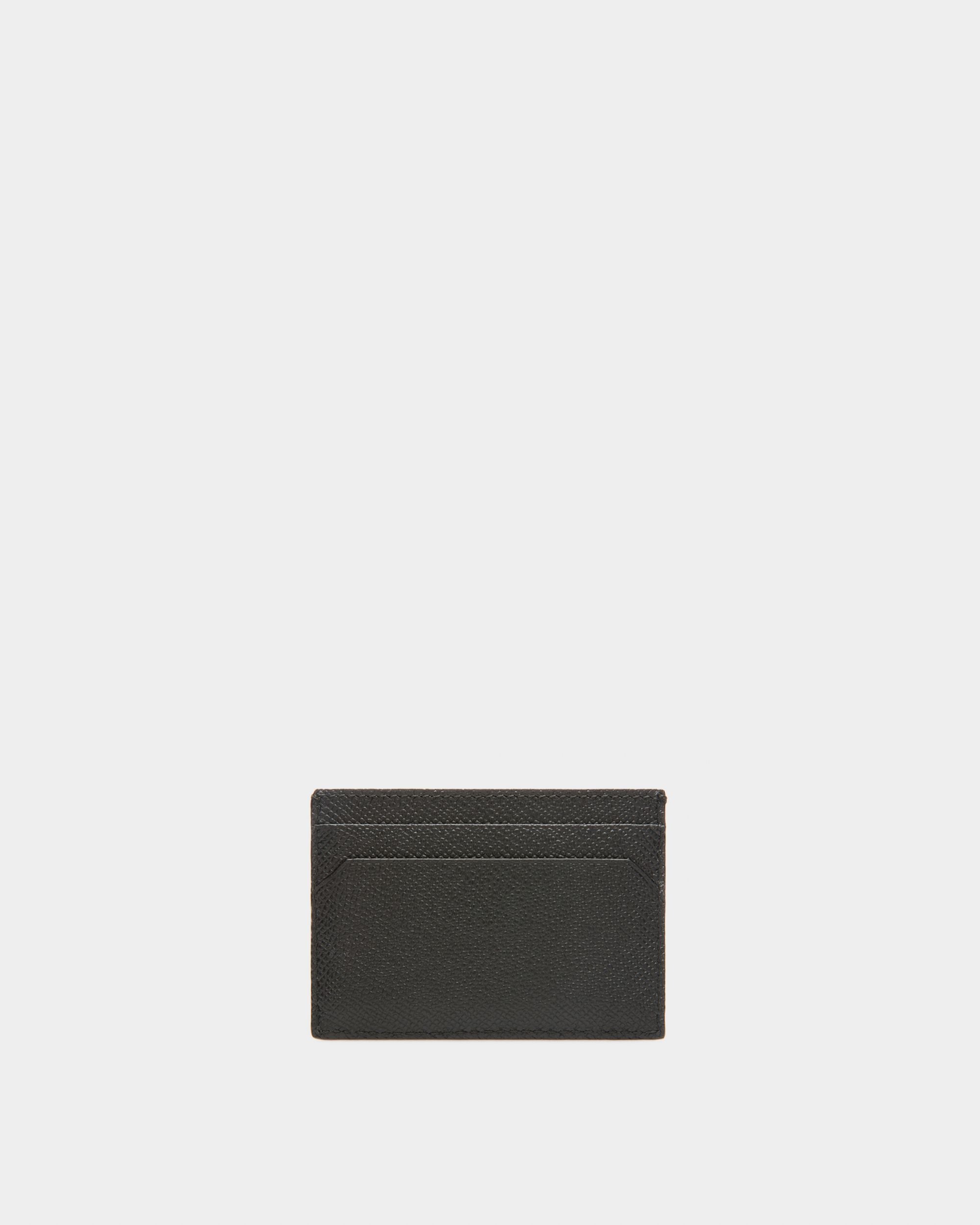 Thar Porte-Cartes En Cuir Noir - Homme - Bally - 02