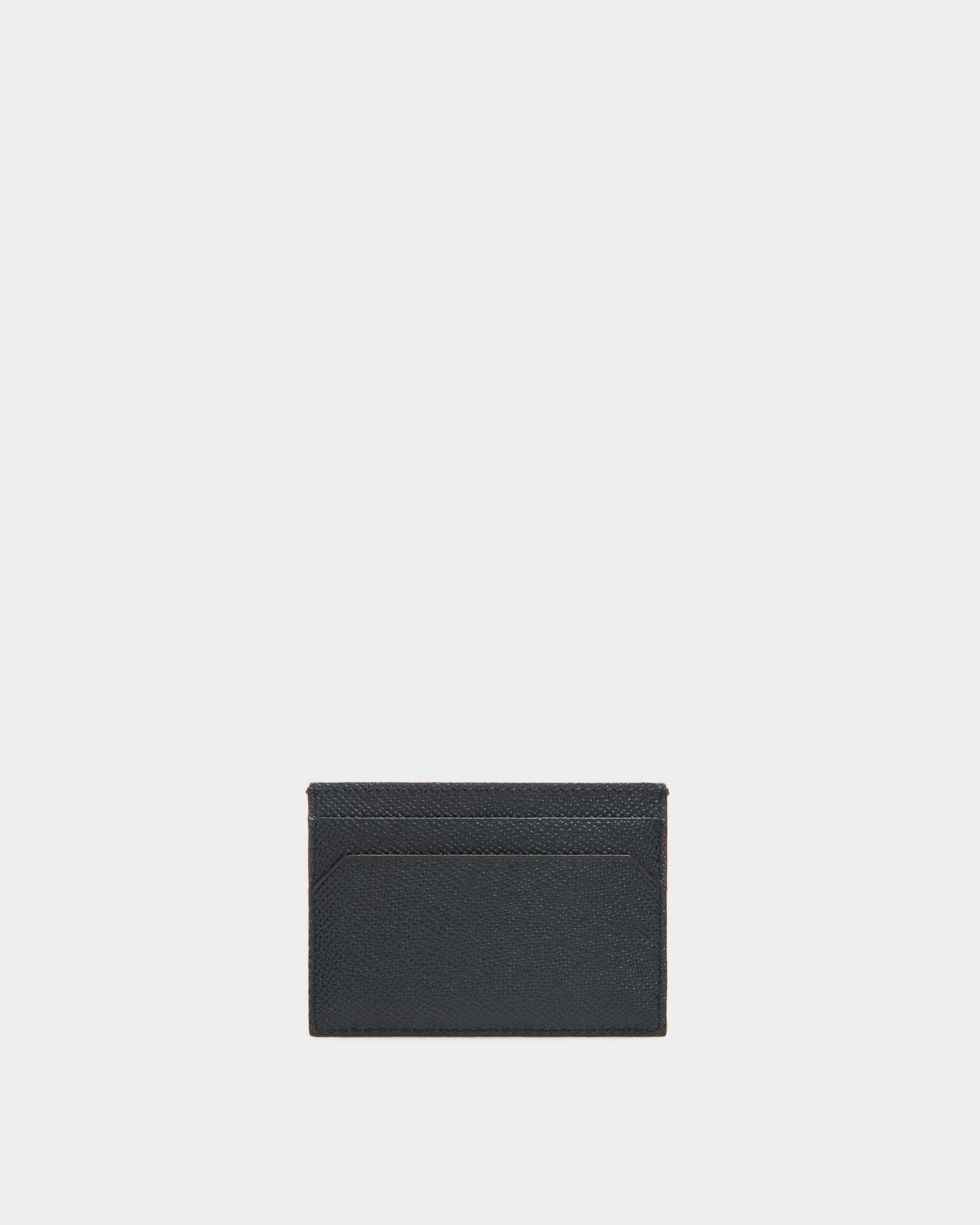 Thar Porte-Cartes En Cuir Bleu - Homme - Bally - 02