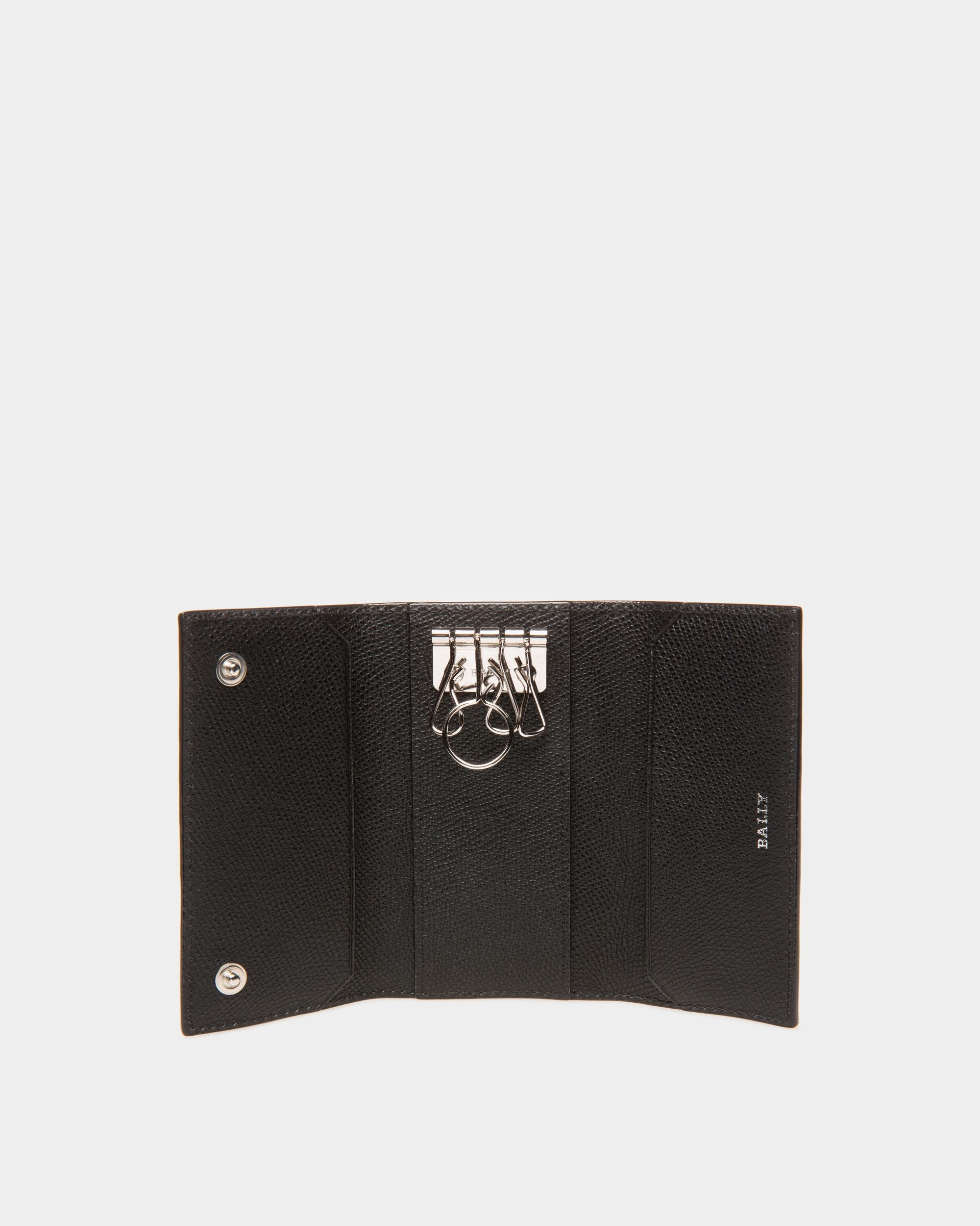 Taltos Porte-Clés En Cuir Noir - Homme - Bally - 03