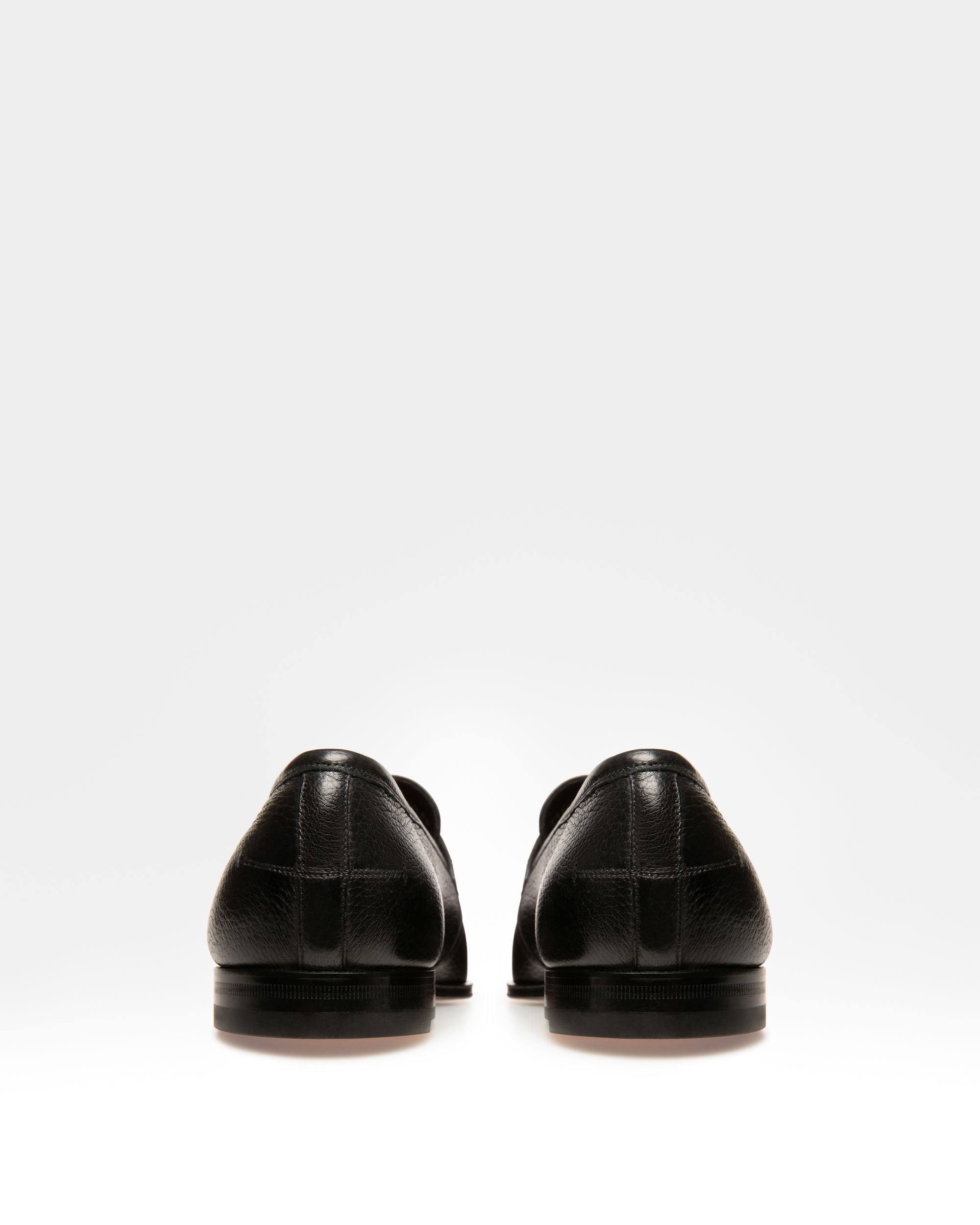 Mocasín Penny Webb De Piel Granulada De Ciervo Negra Para Hombre - Hombre - Bally - 02