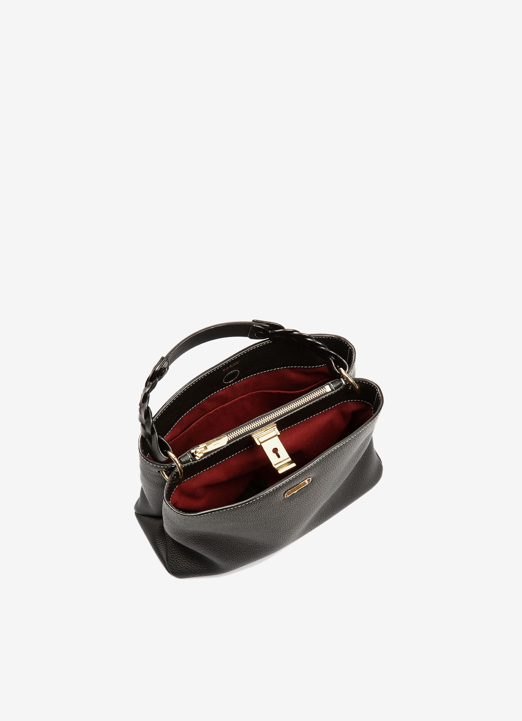 Lucyle Sac Porté Épaule En Cuir Noir - Femme - Bally - 04