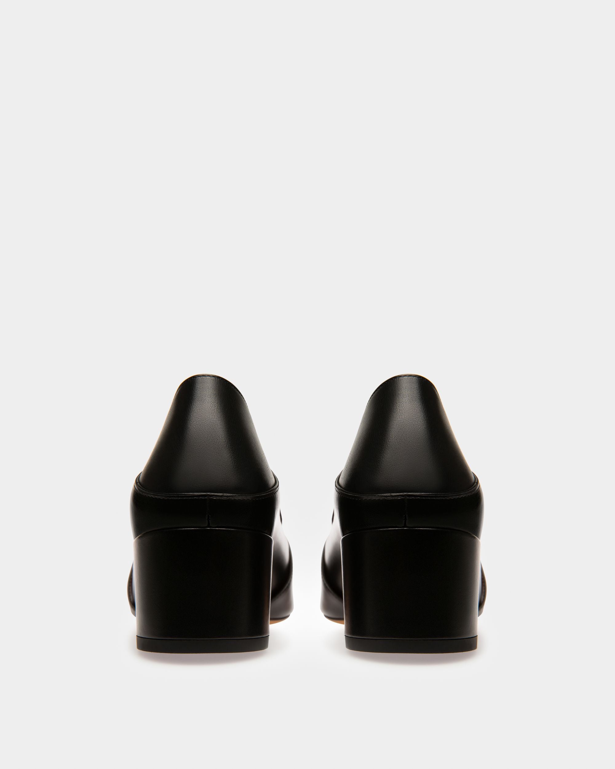 Janelle Women's Calf Leather Pump With 40Mm Heel In Black - Femme - Bally - 03