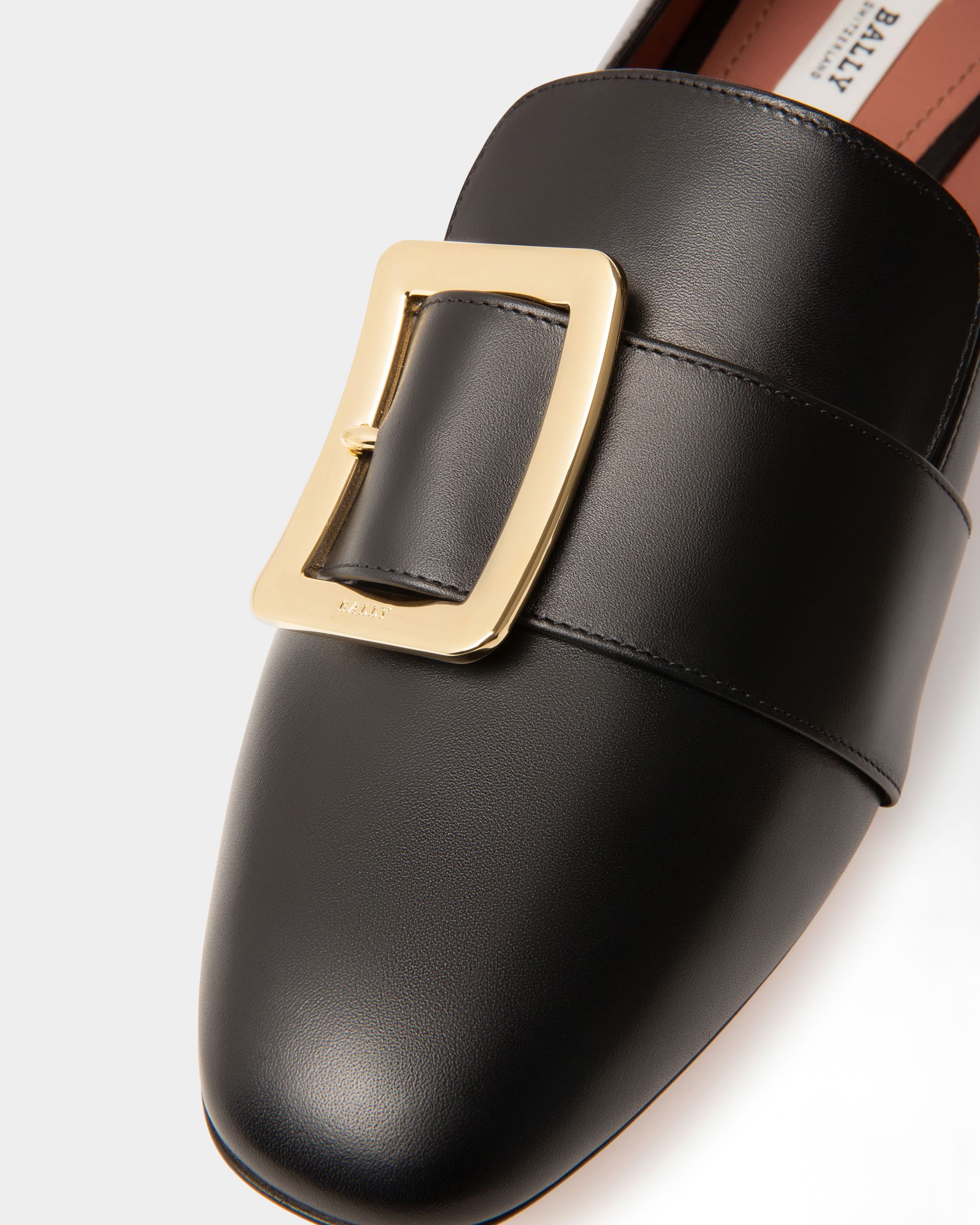 Janelle Women's Calf Leather Pump With 40Mm Heel In Black - Femme - Bally - 04