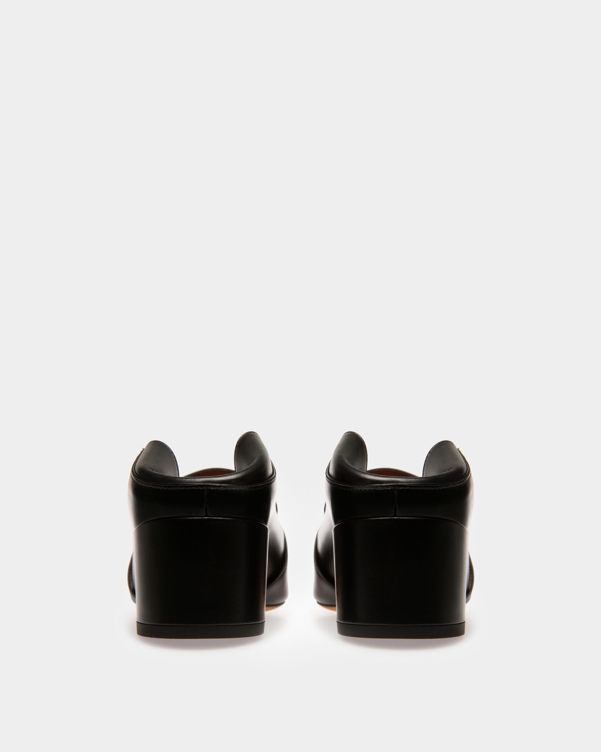 Janelle Women's Calf Leather Pump With 40Mm Heel In Black - Femme - Bally - 06