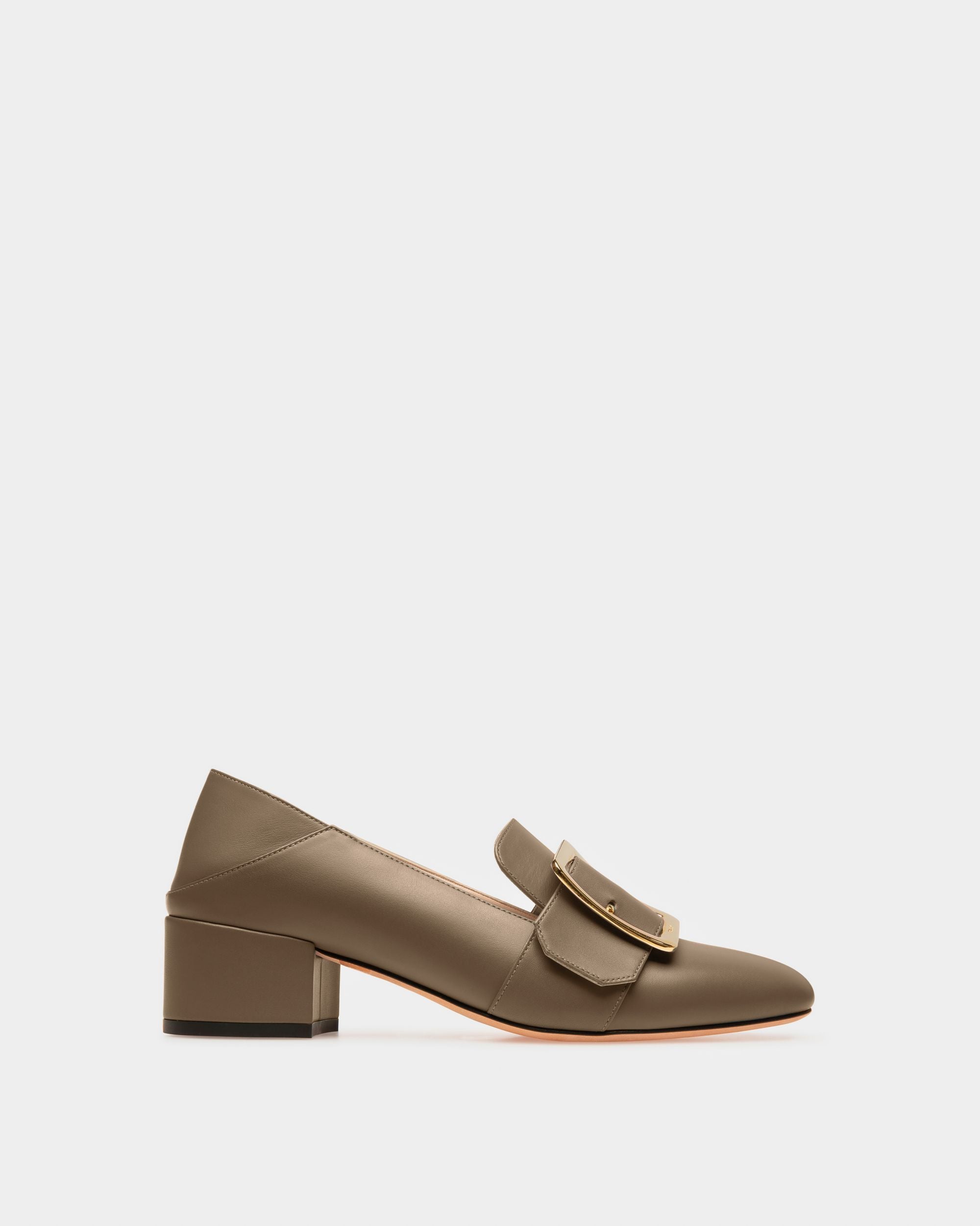 Janelle Pumps Aus Taupefarbenem Leder - Damen - Bally - 01