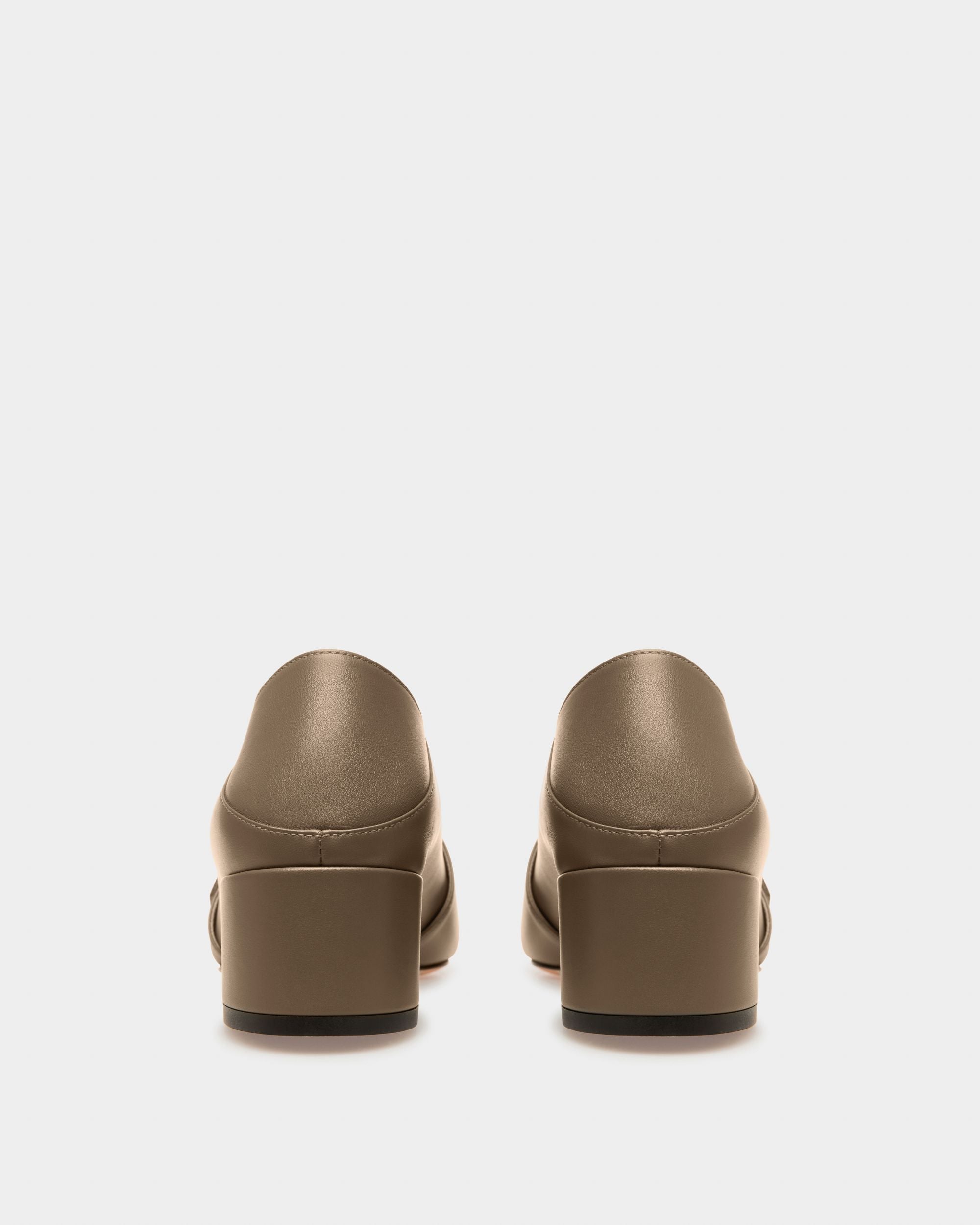 Janelle Pumps Aus Taupefarbenem Leder - Damen - Bally - 04