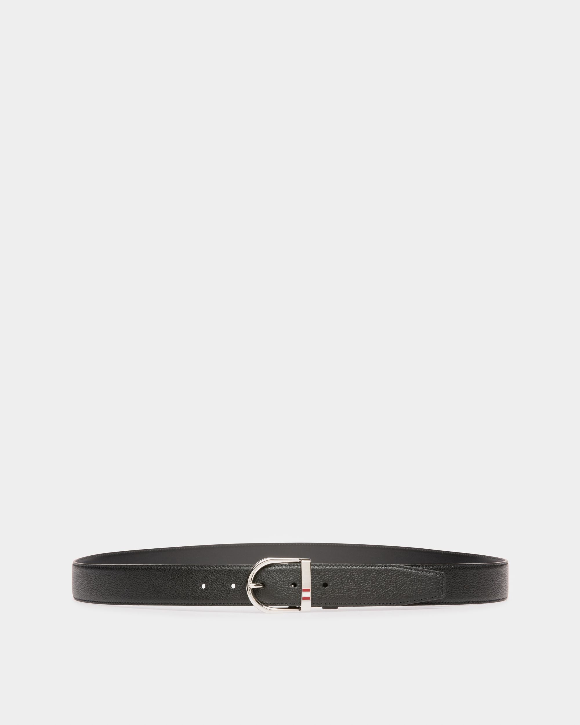 Darkon Ceinture 35 Mm En Cuir Noir - Homme - Bally - 01