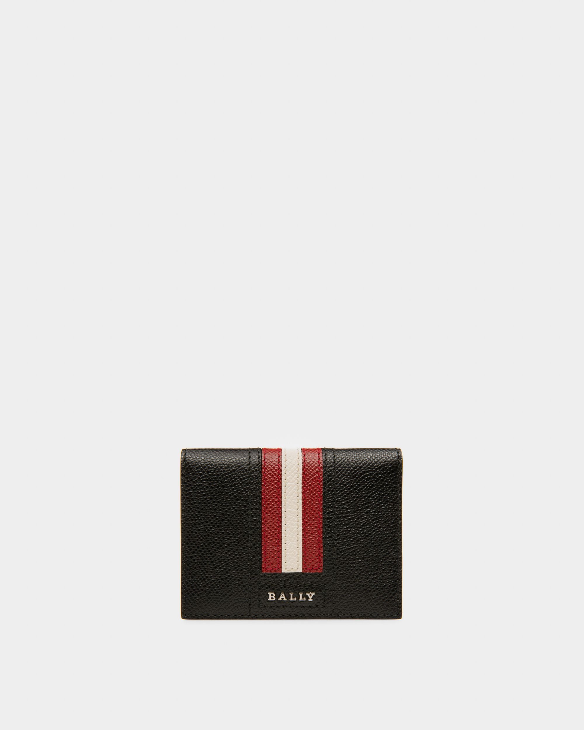Talder Porte-Cartes En Cuir Noir - Homme - Bally - 01
