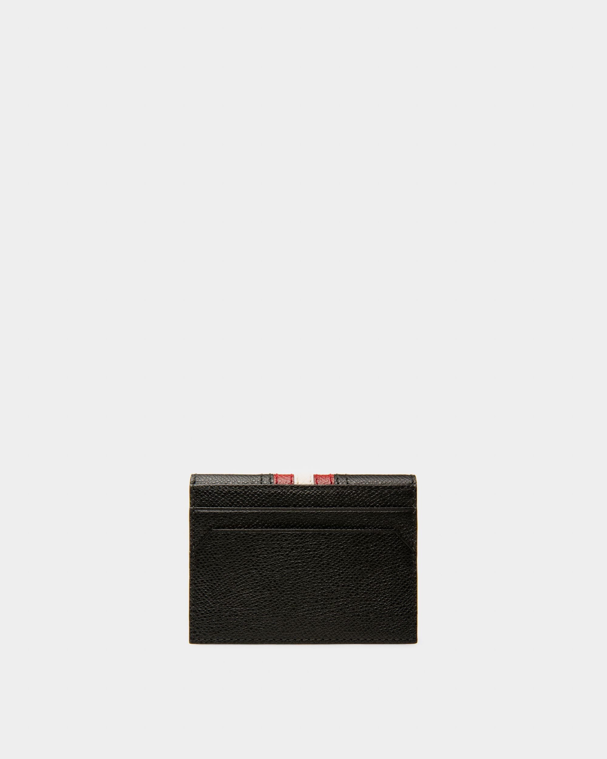 Talder Porte-Cartes En Cuir Noir - Homme - Bally - 02