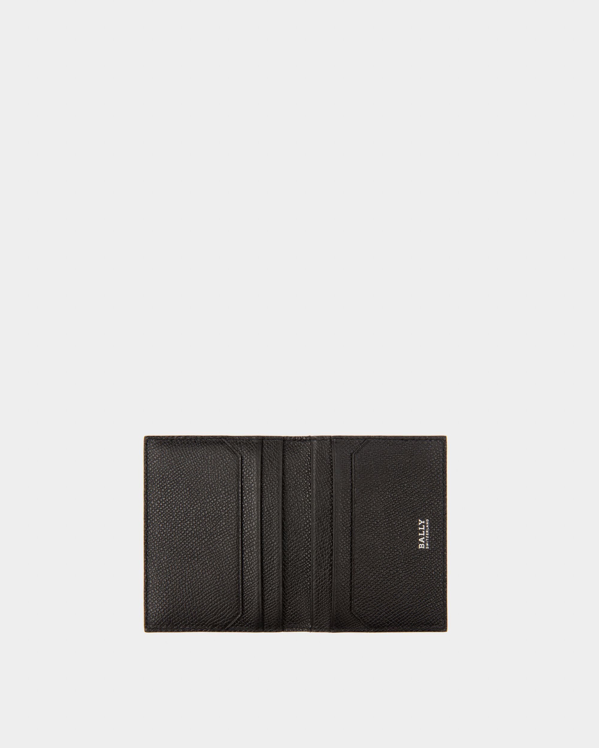 Talder Porte-Cartes En Cuir Noir - Homme - Bally - 03