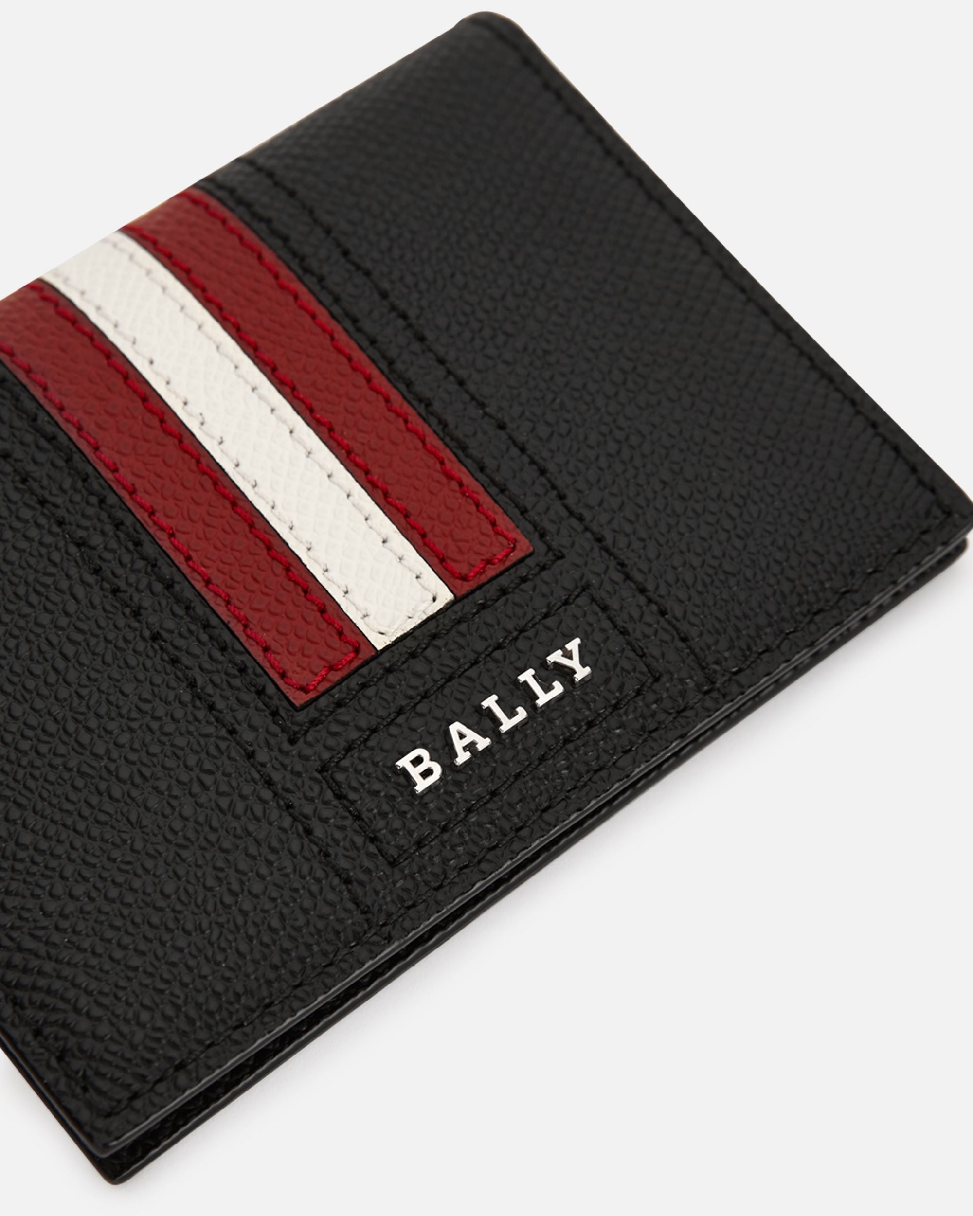 Talder Porte-Cartes En Cuir Noir - Homme - Bally - 04