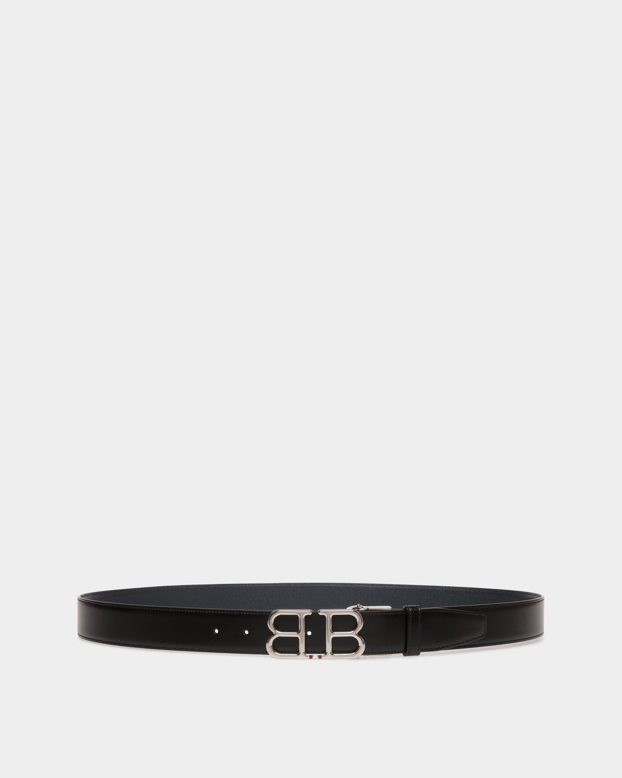 Britt En Cuir Noir - Homme - Bally - 01