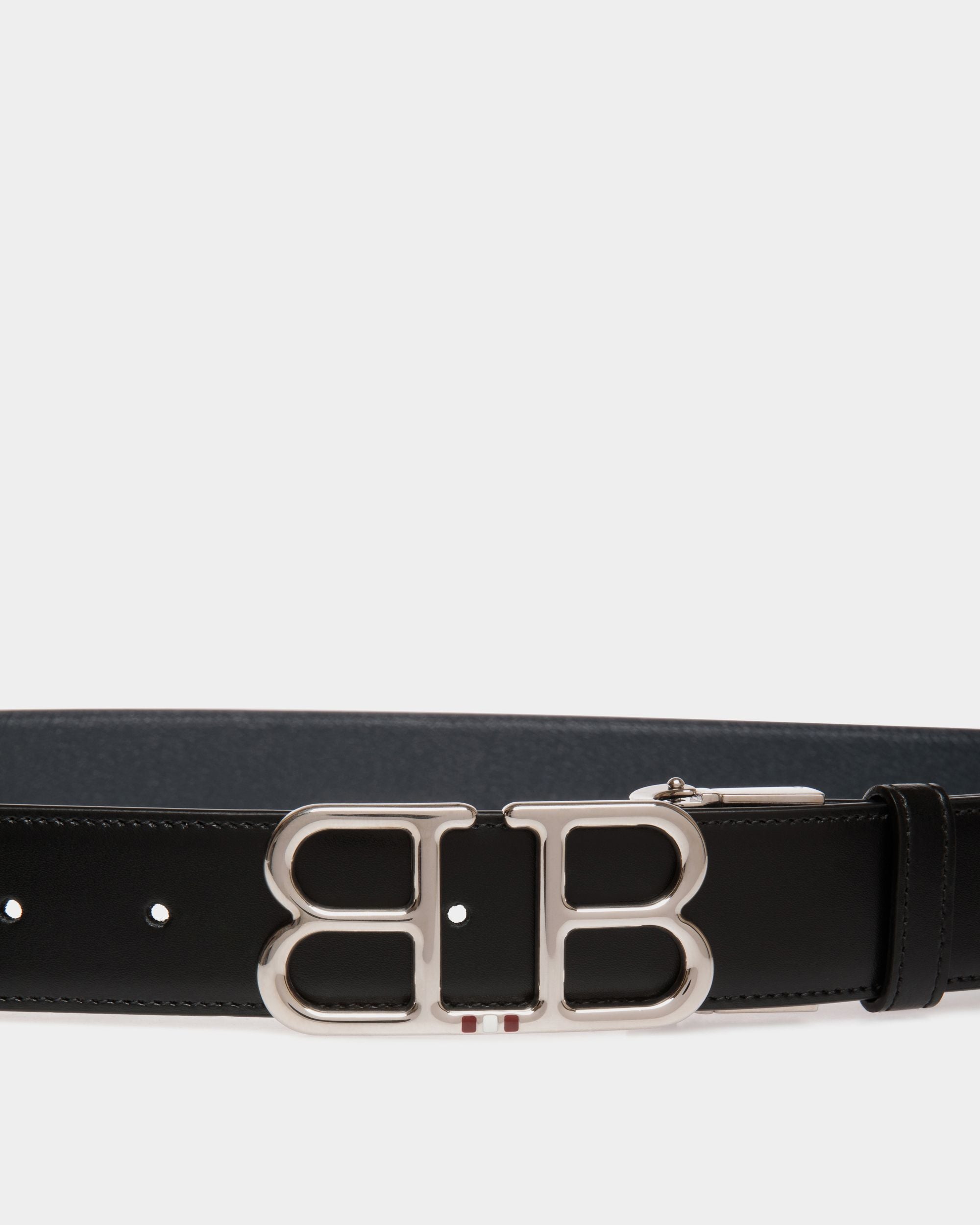 Britt En Cuir Noir - Homme - Bally - 03