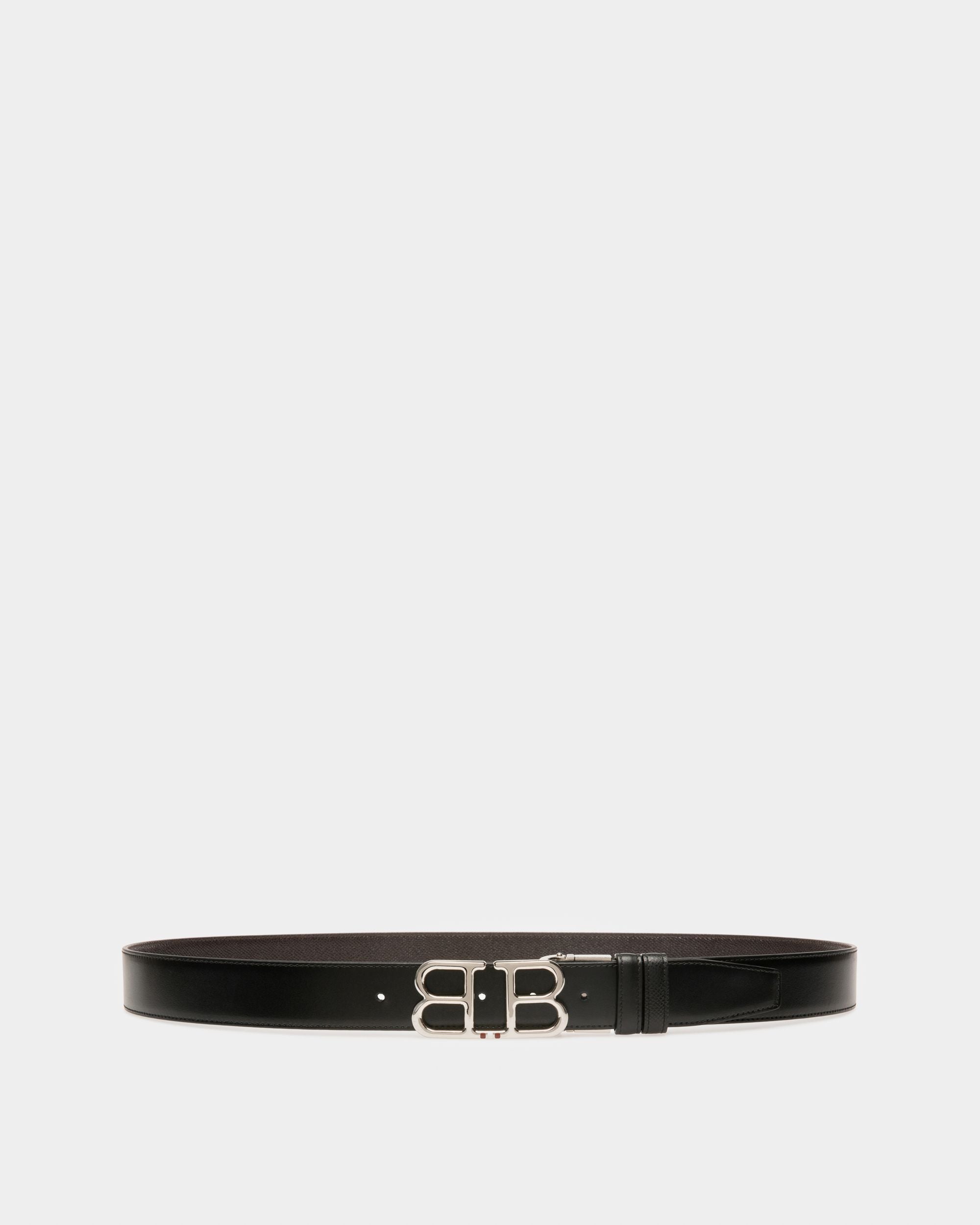 Britt Ceinture 35 Mm En Cuir Noir - Homme - Bally - 01