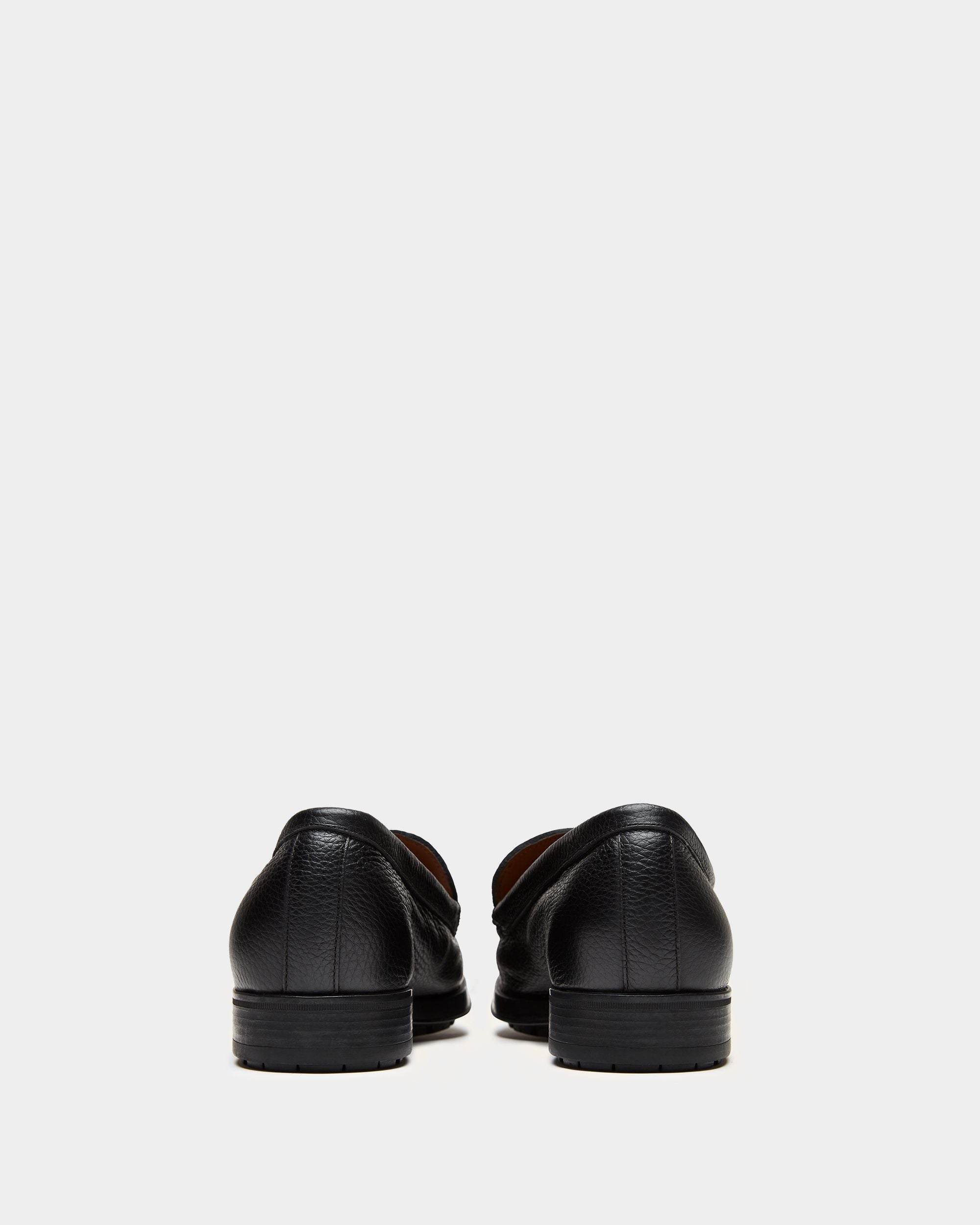 Men's Black Flat Shoes - Homme - Bally - 02