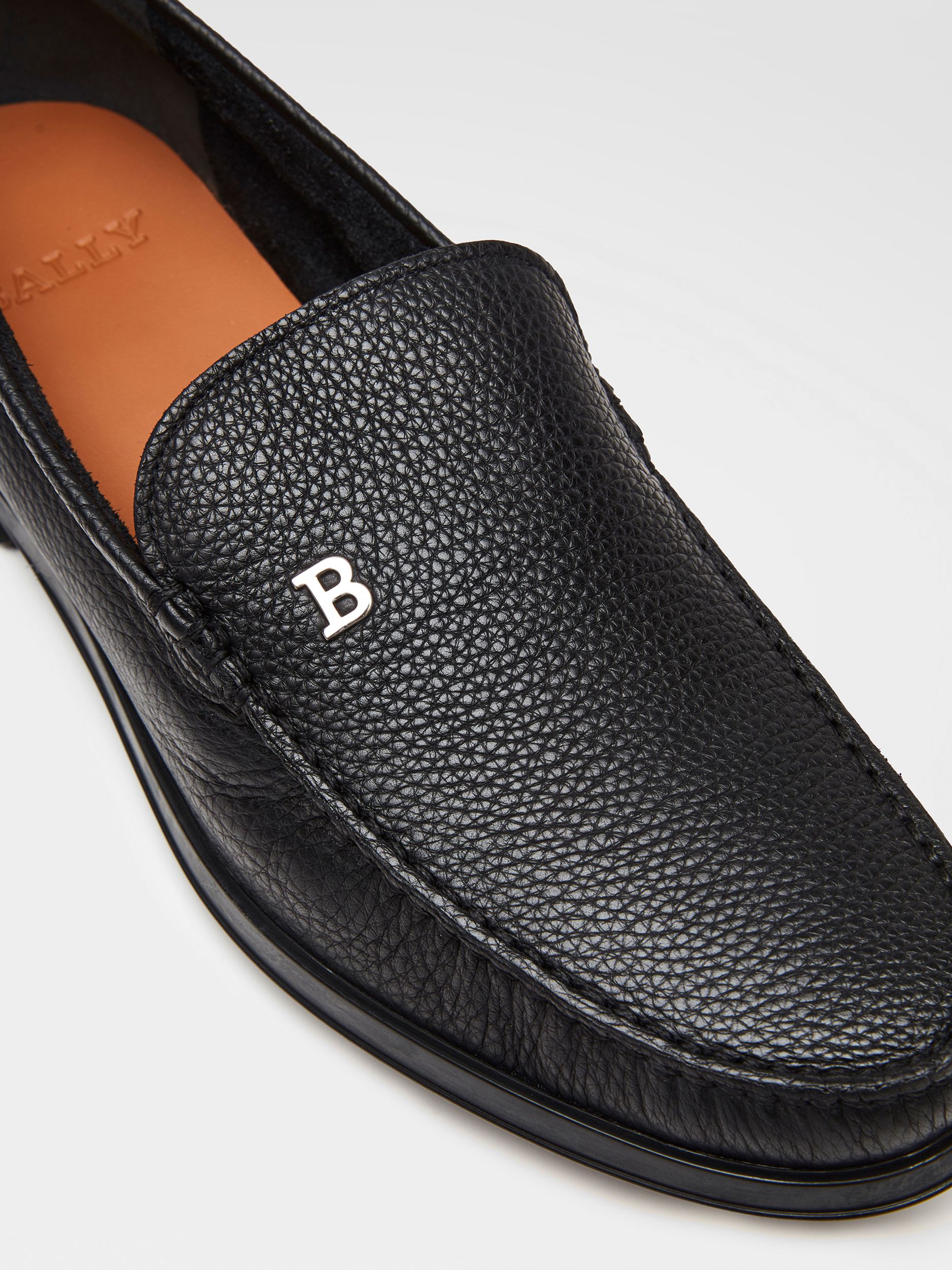 Men's Black Flat Shoes - Homme - Bally - 04