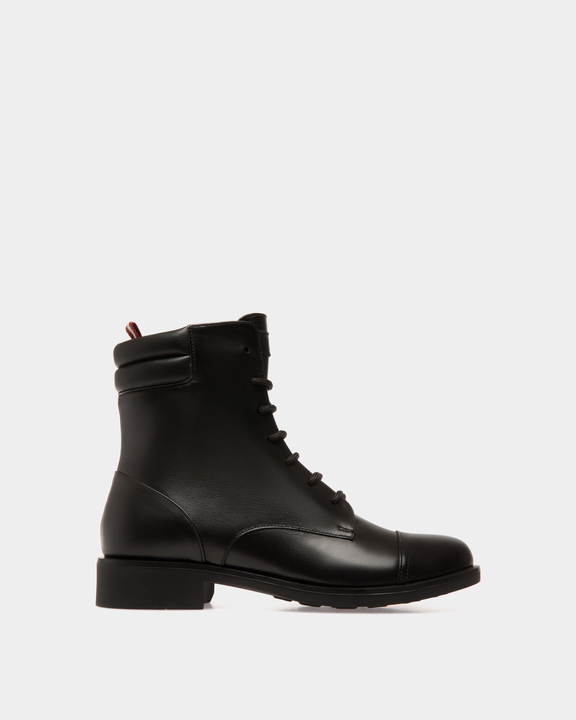 Bootie in Black Leather - Women's - Bally - 01