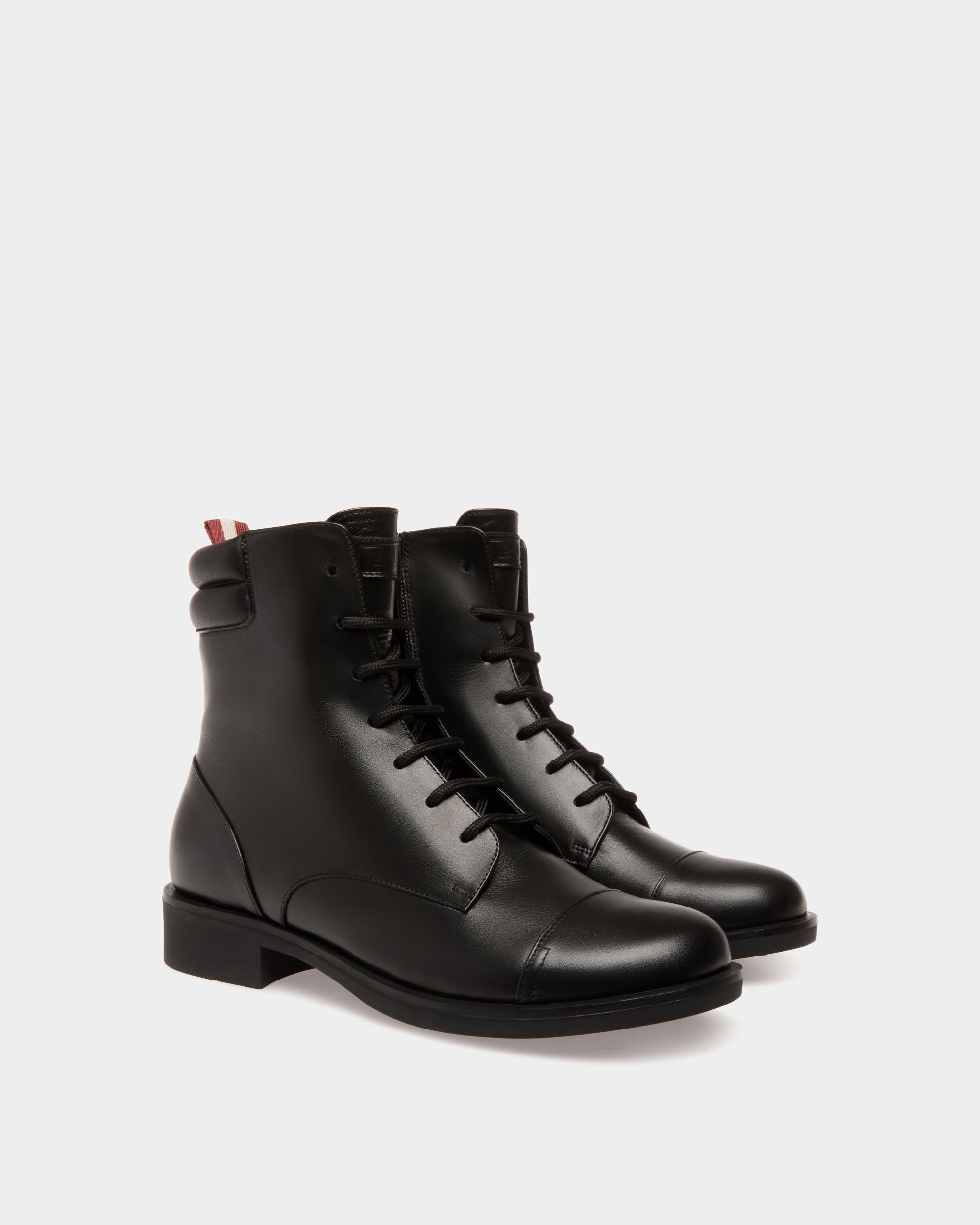 Bootie in Black Leather - Women's - Bally - 02