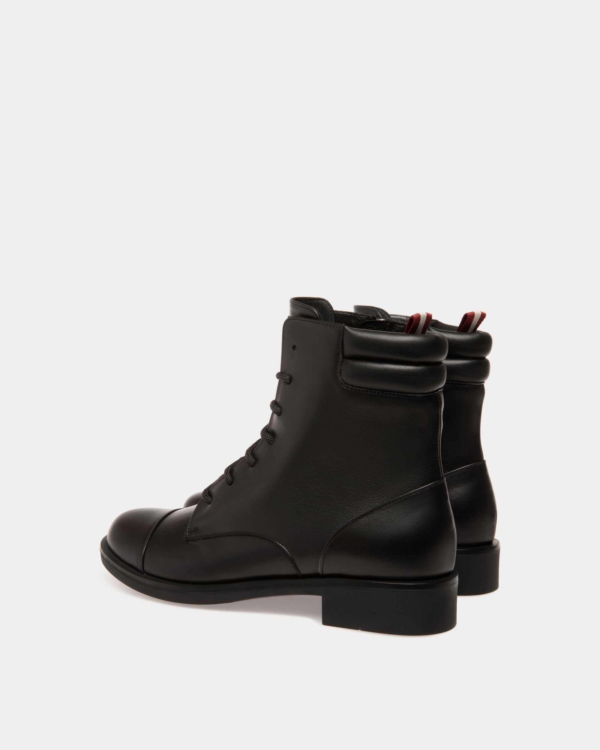 Bootie in Black Leather - Women's - Bally - 03