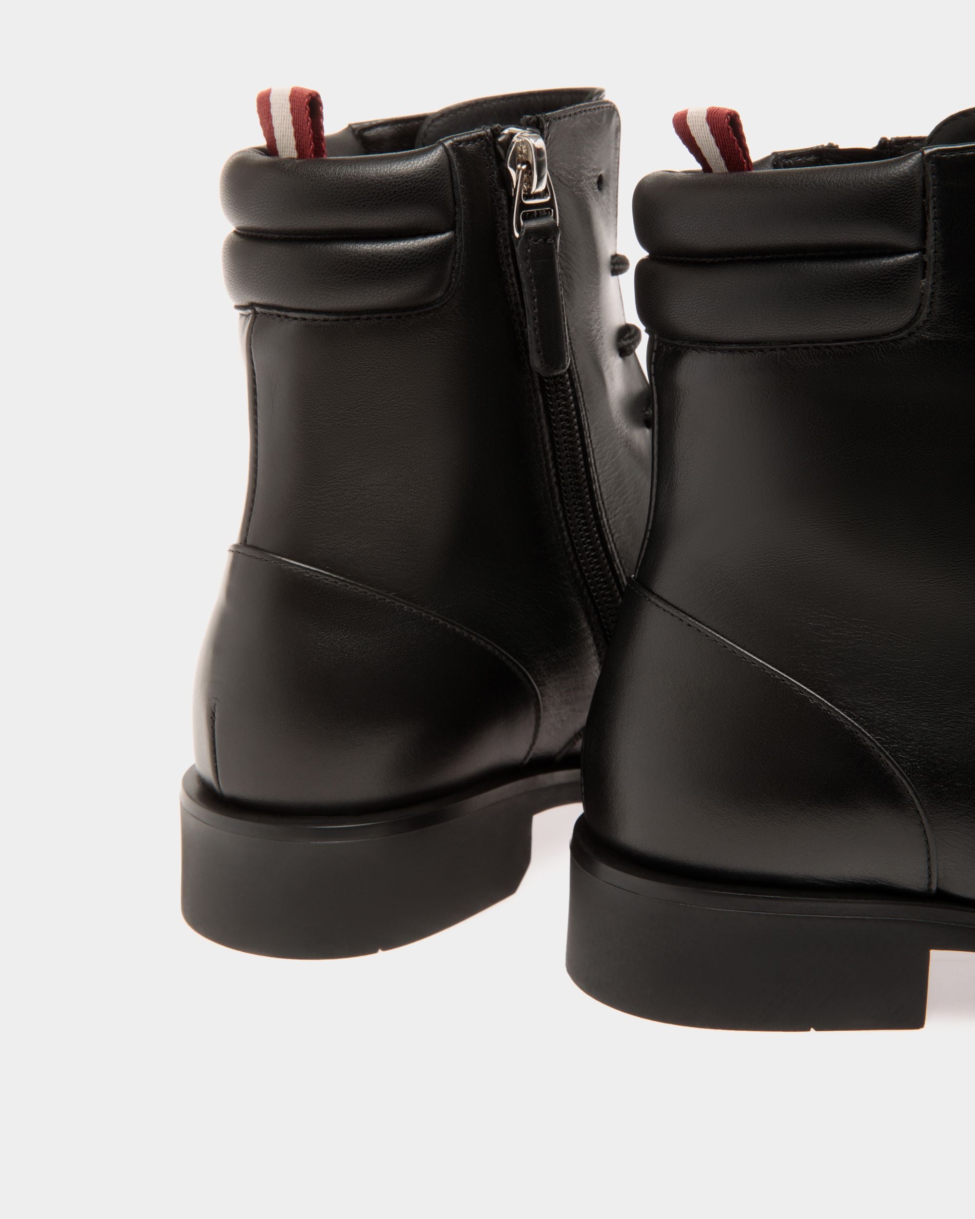 Bootie in Black Leather - Women's - Bally - 05
