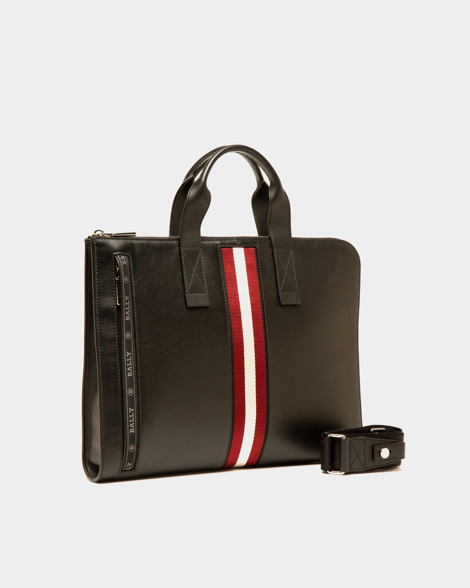 Henri Sac Professionnel En Cuir Noir - Homme - Bally - 04