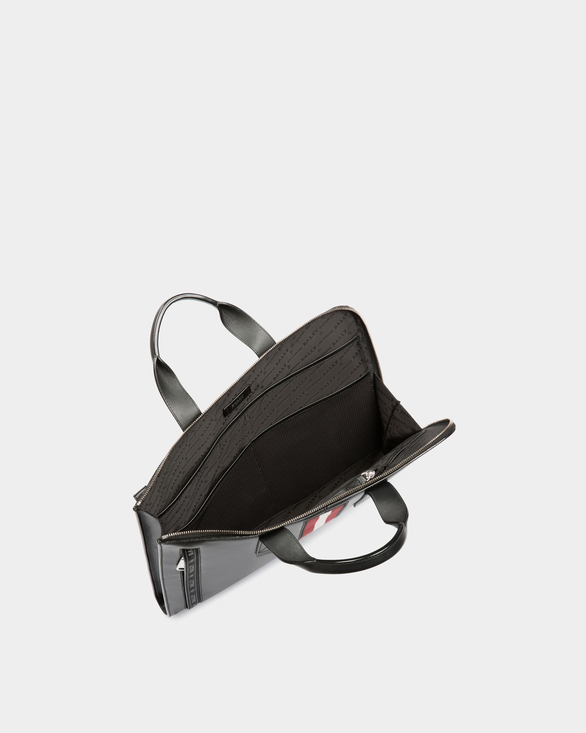 Henri Sac Professionnel En Cuir Noir - Homme - Bally - 05