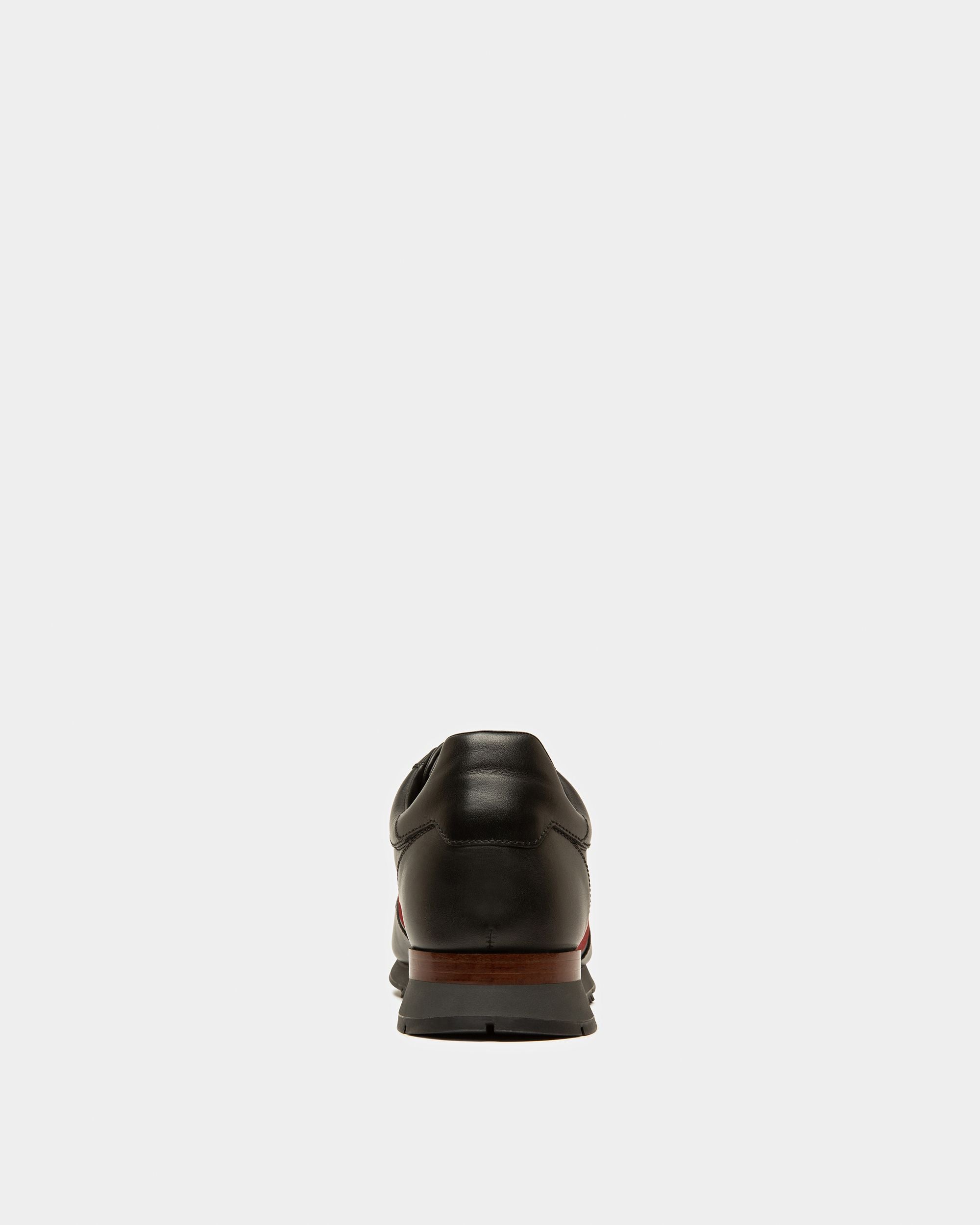 Astel Zapatilla Deportiva De Cuero De Color Negro - Hombre - Bally - 04