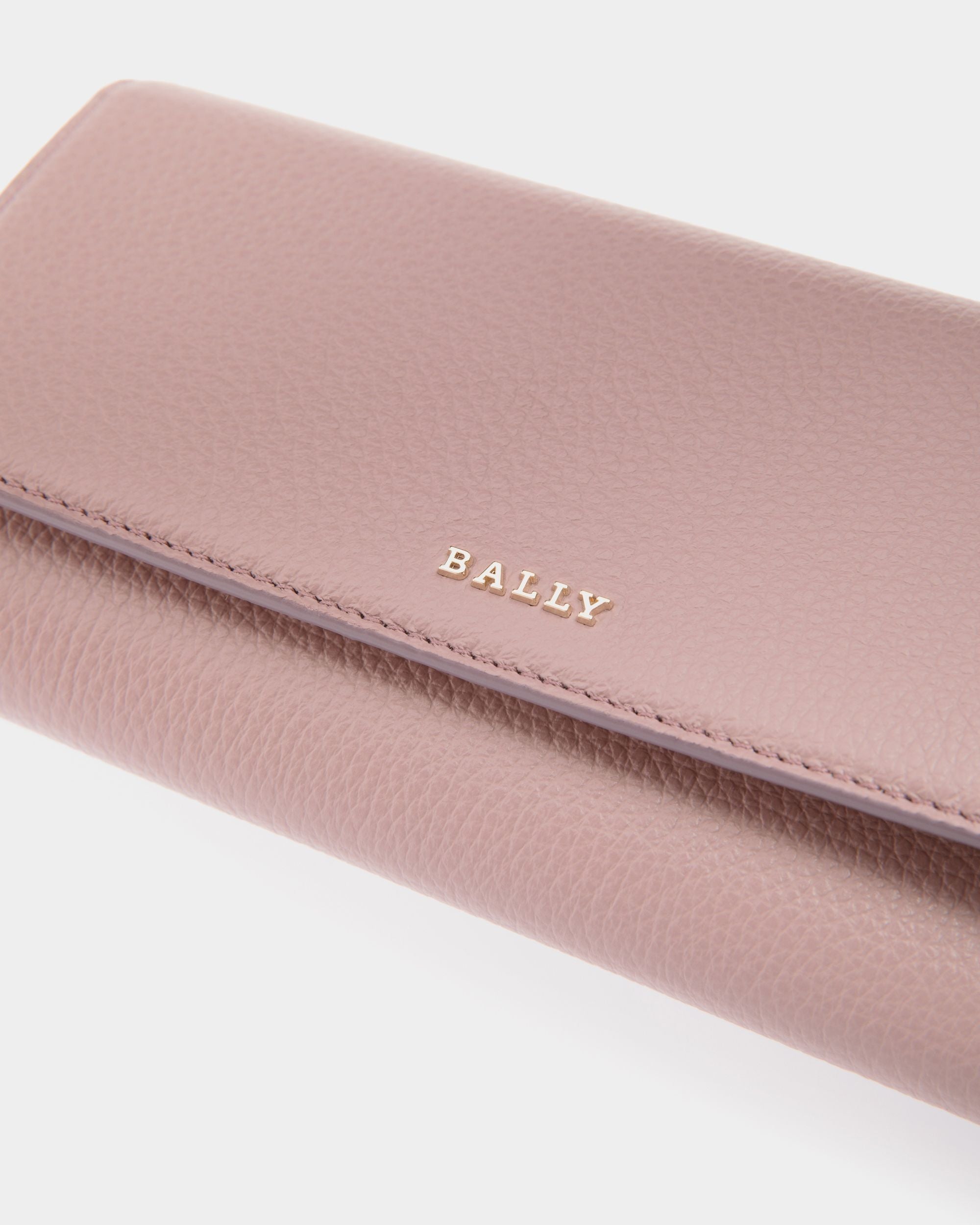 Long Wallets In Pink Leather - Damen - Bally - 04
