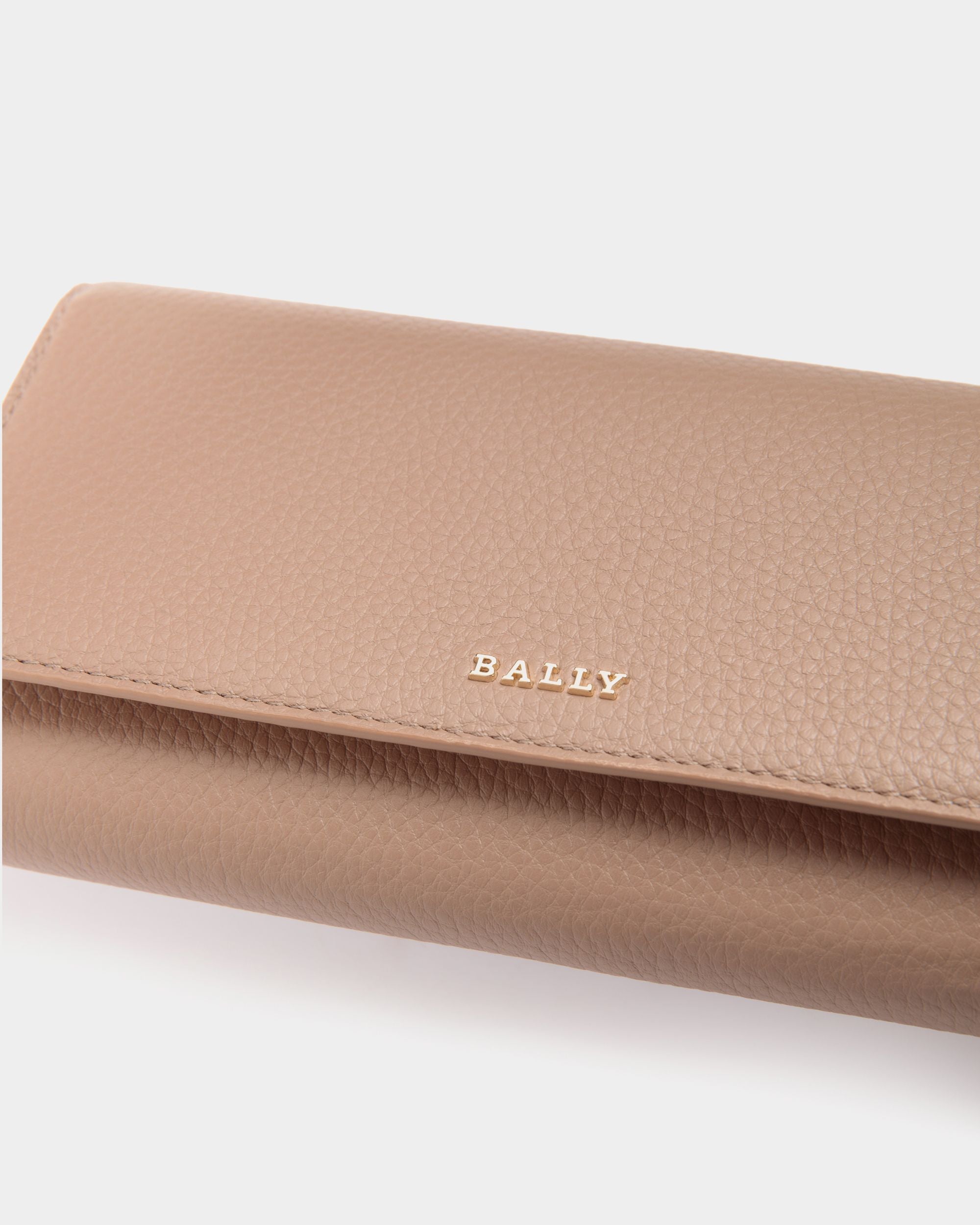 Continental Wallet In Beige Bovine - Mujer - Bally - 04
