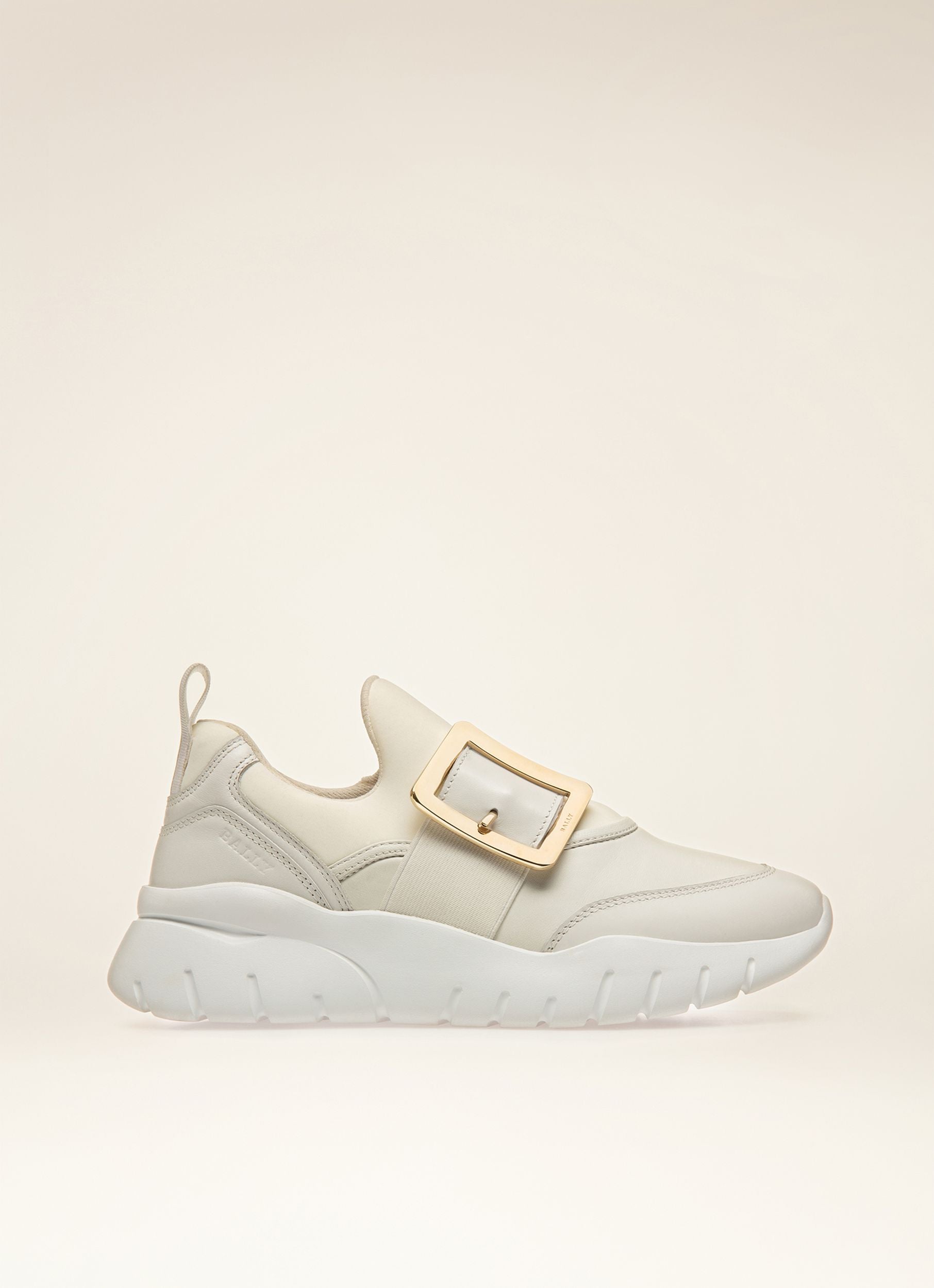 Brinelle Leather Sneakers In White - Damen - Bally - 01