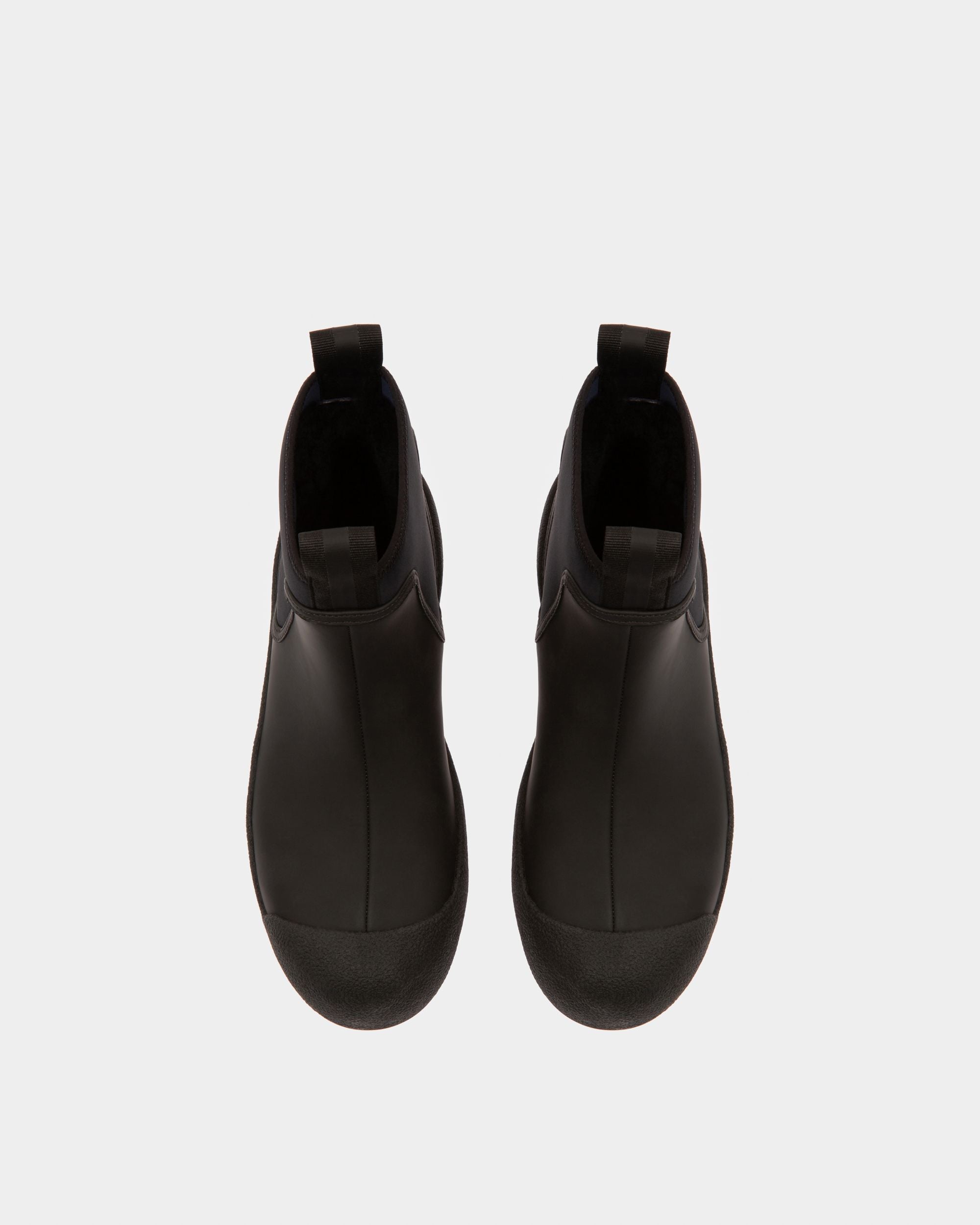 Gadey Botas De Piel Y Goma En Negro - Mujer - Bally - 02