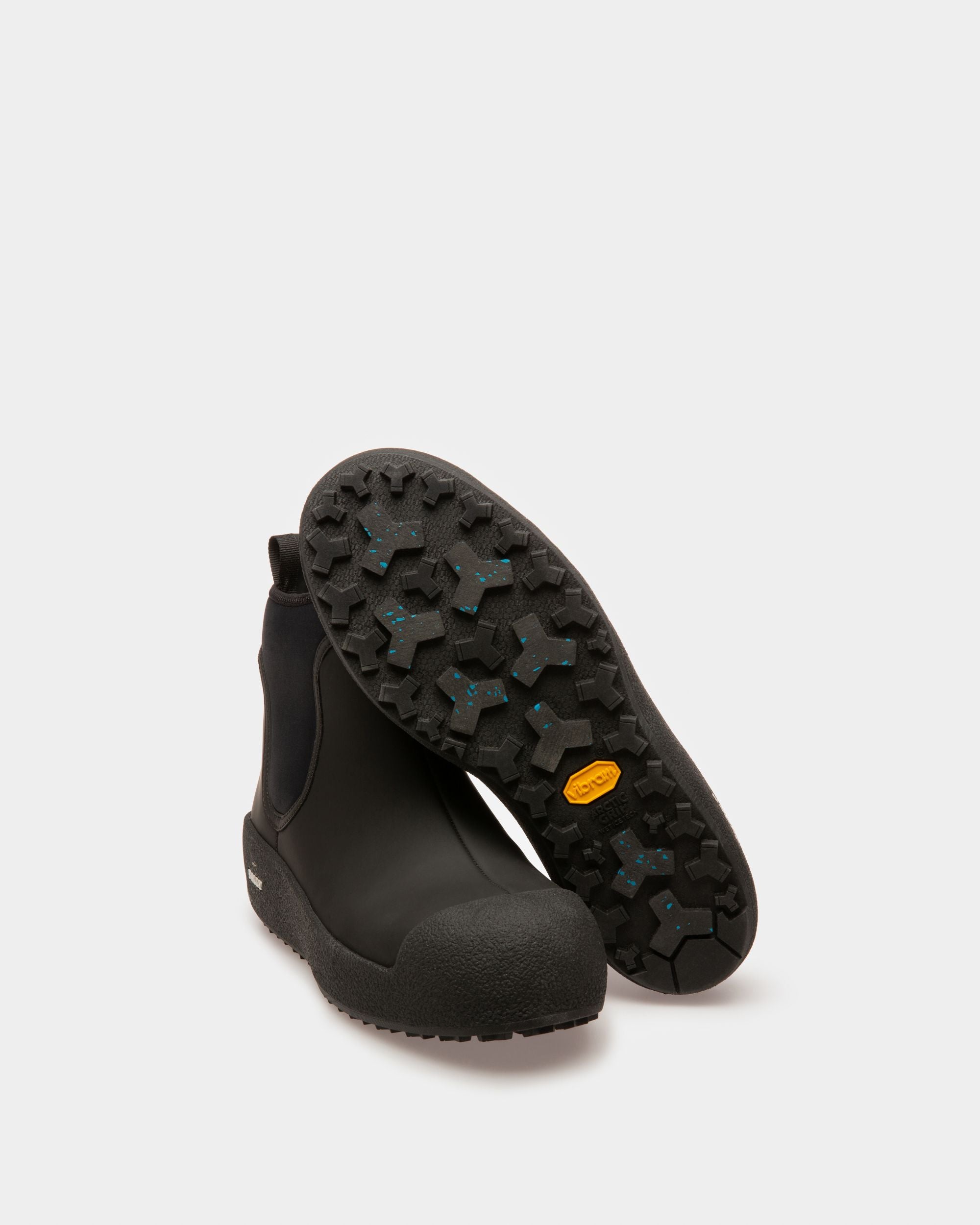 Gadey Botas De Piel Y Goma En Negro - Mujer - Bally - 05
